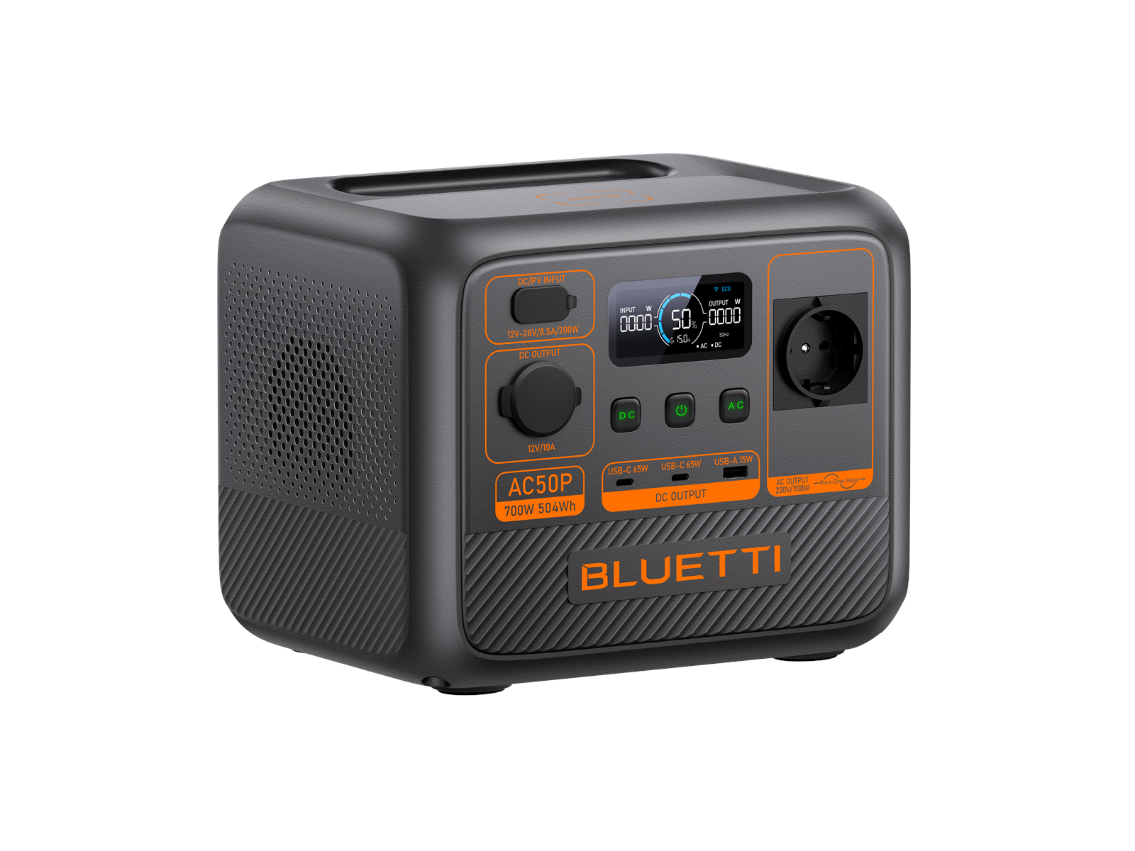 BLUETTI AC50P - Portable Power Station - 504Wh