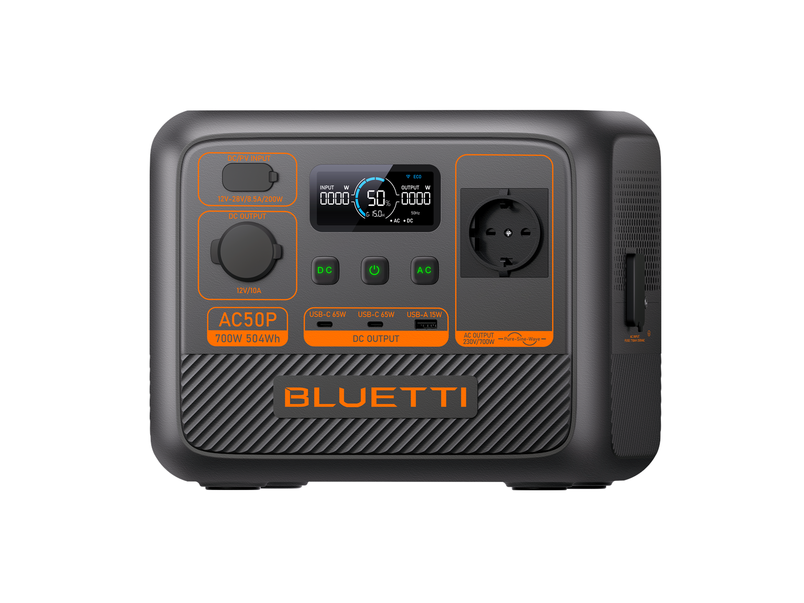 BLUETTI AC50P - Portable Power Station - 504Wh