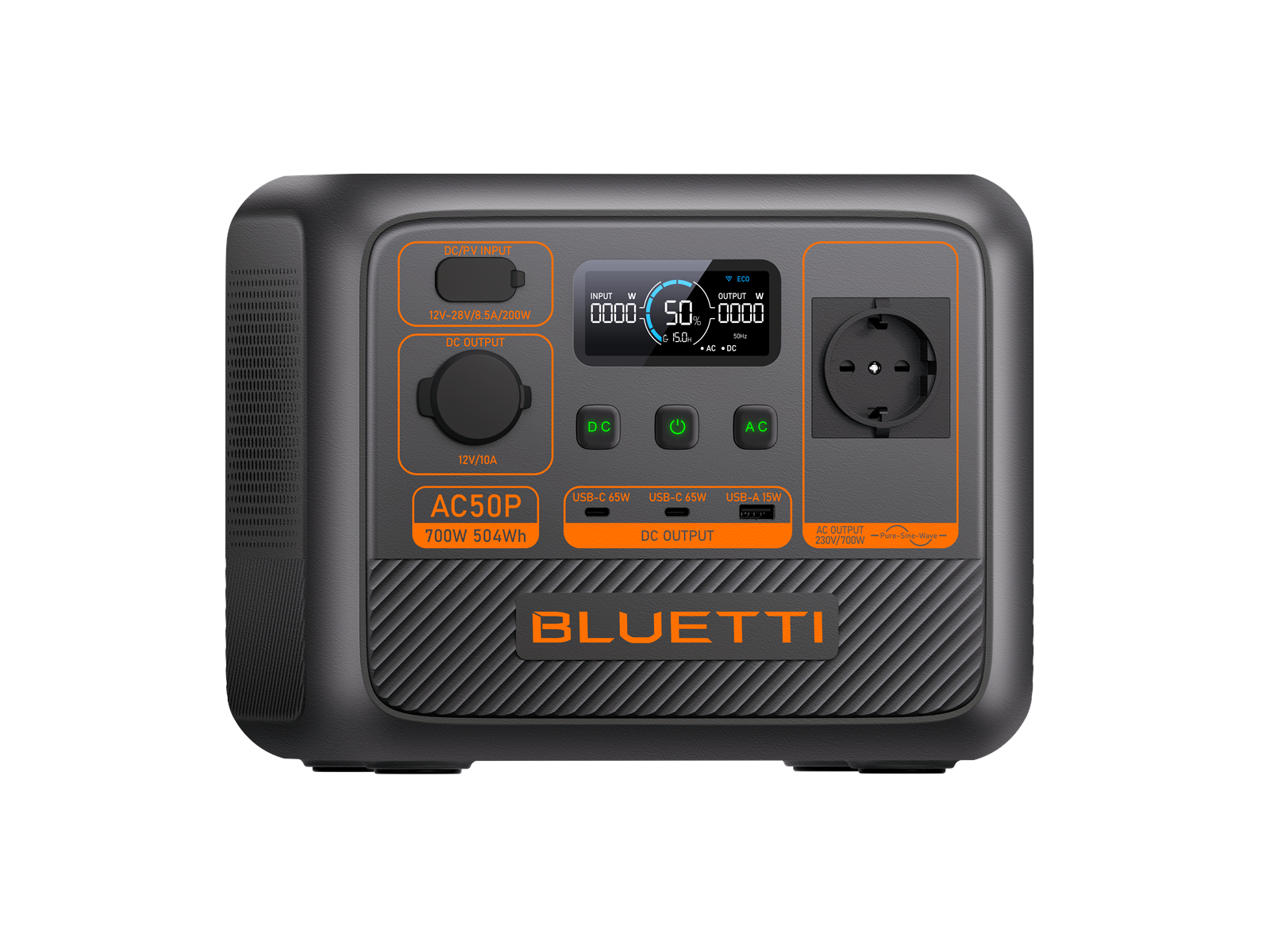 BLUETTI AC50P - Portable Power Station - 504Wh