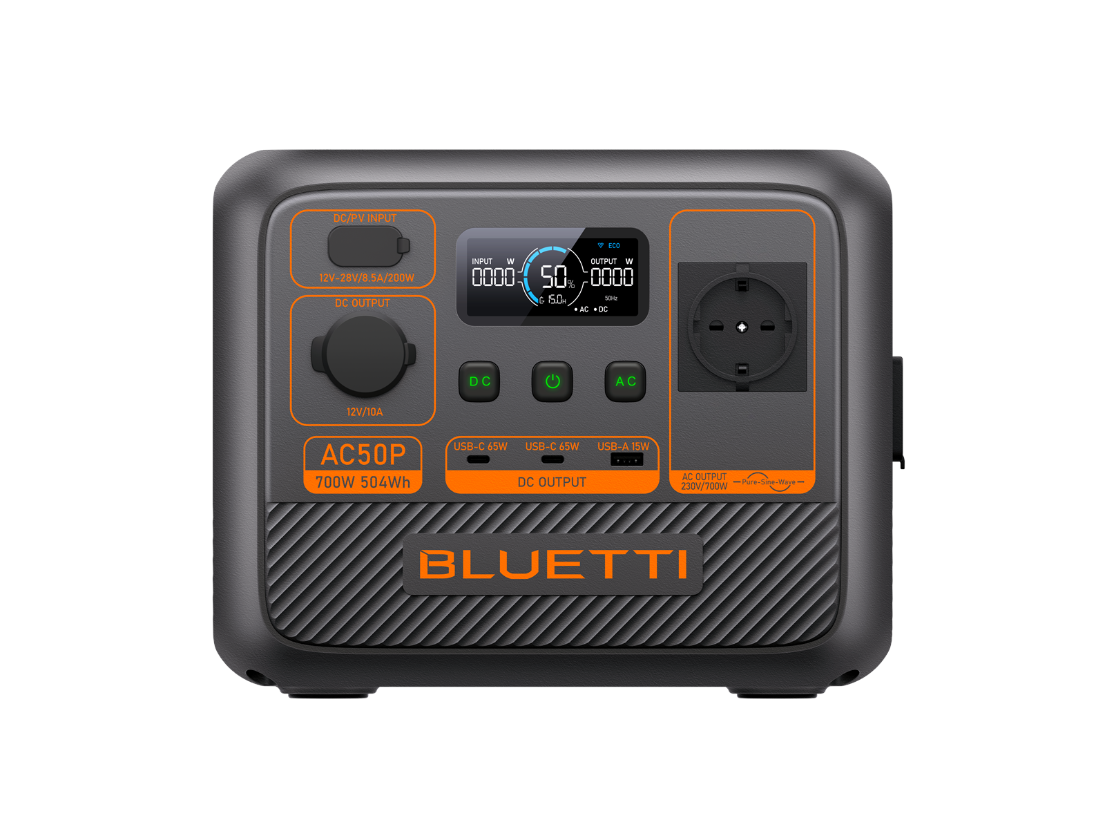 BLUETTI AC50P - Portable Power Station - 504Wh