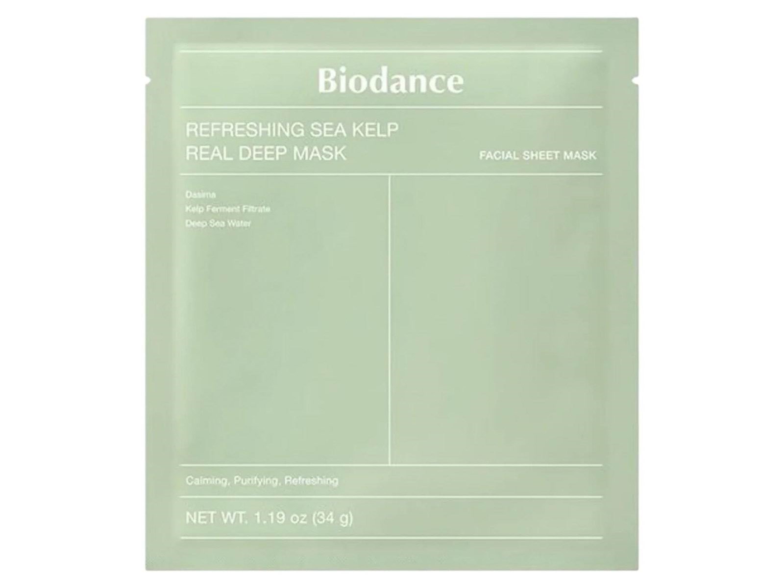 BIODANCE Refreshing Sea Kelp Real Deep Mask 1 pcs