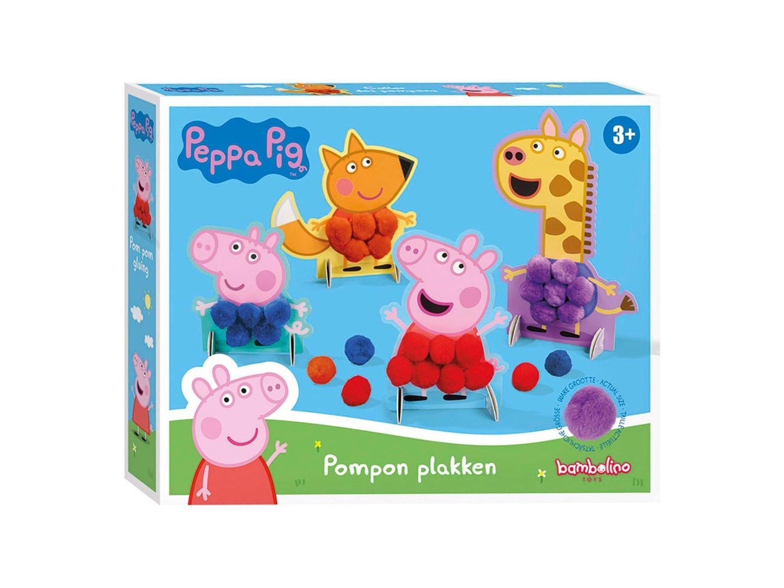 Bambolino Toys - Peppa Pig Pompom Paste