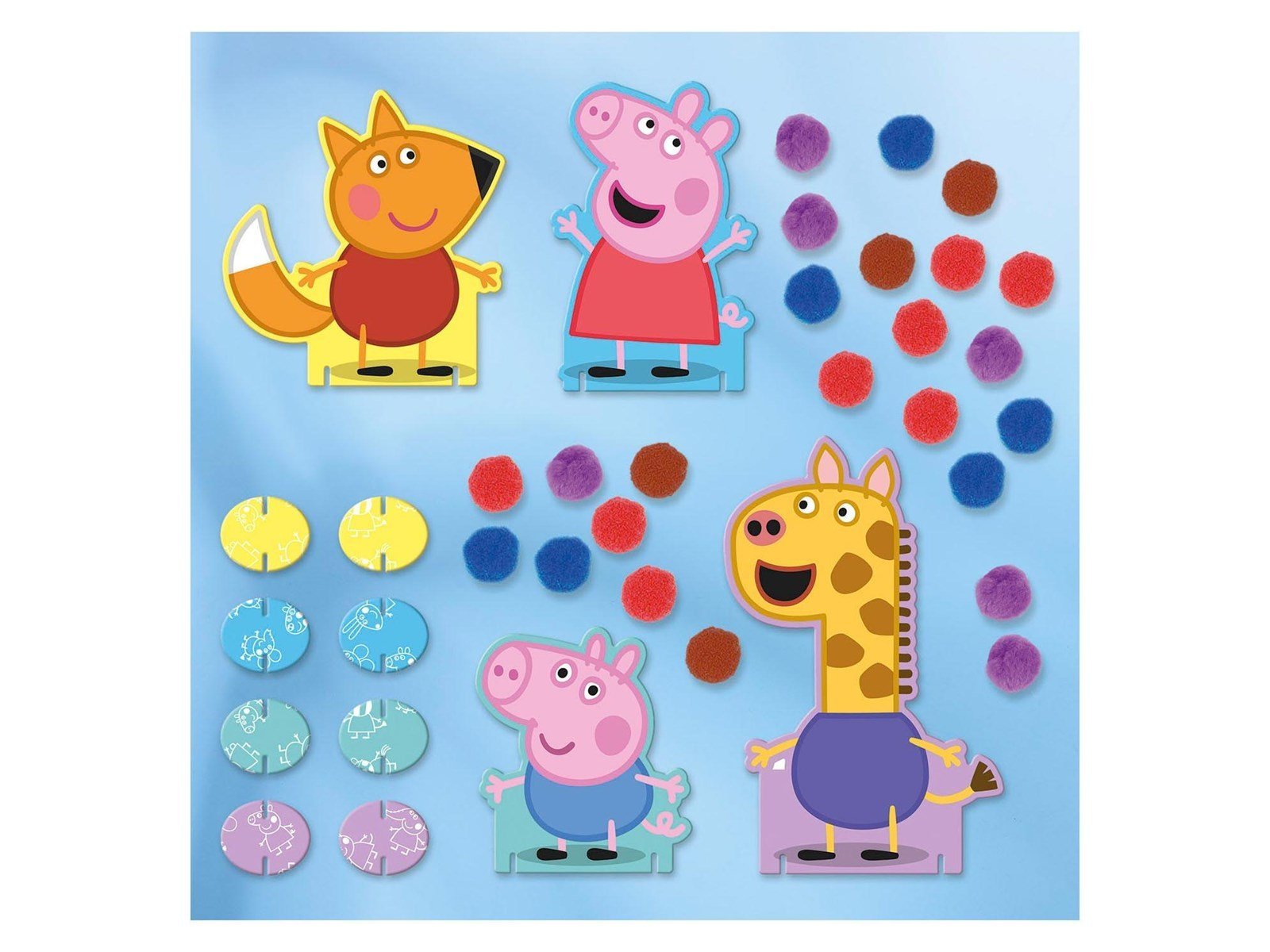 Bambolino Toys - Peppa Pig Pompom Paste