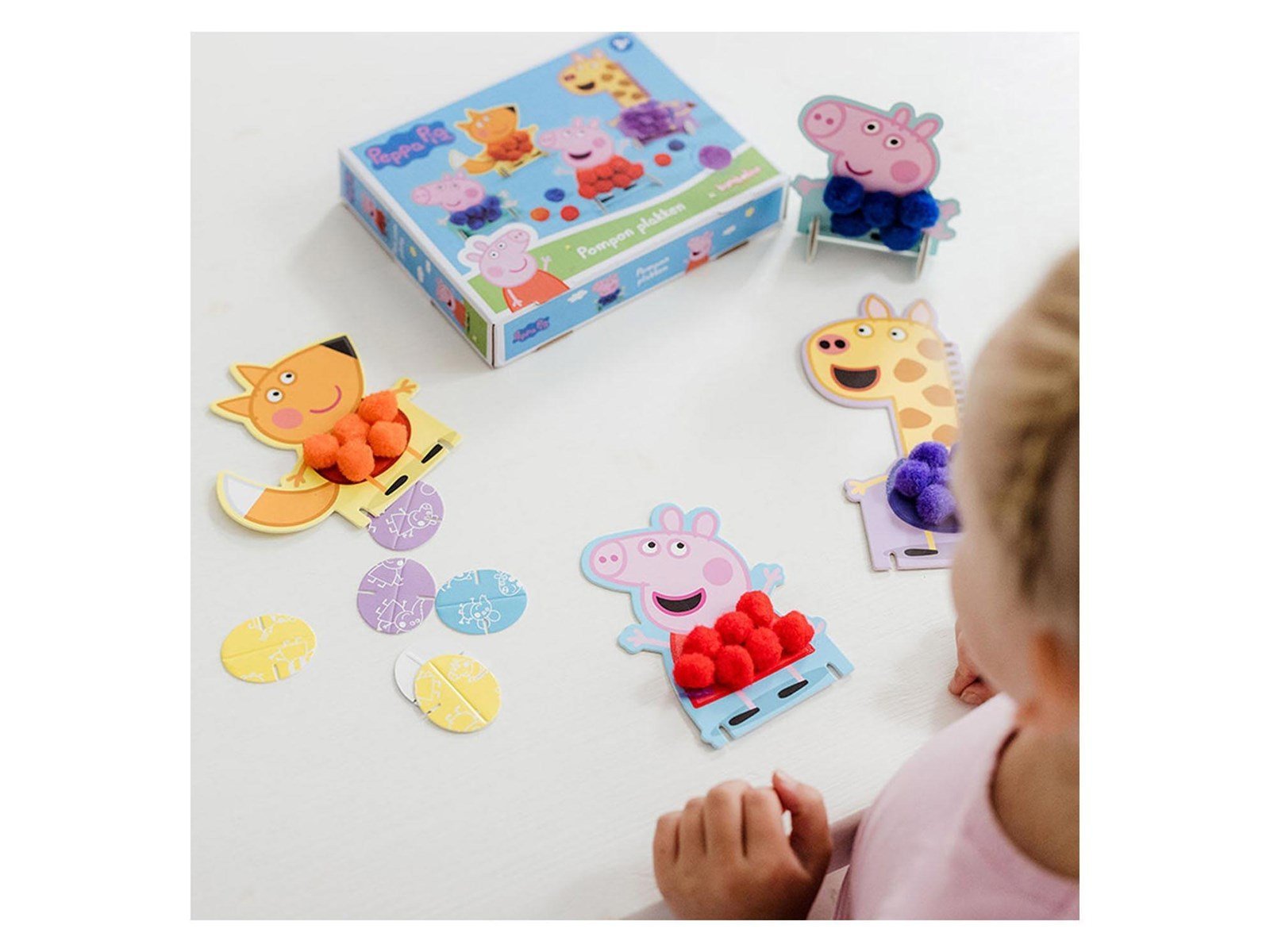 Bambolino Toys - Peppa Pig Pompom Paste