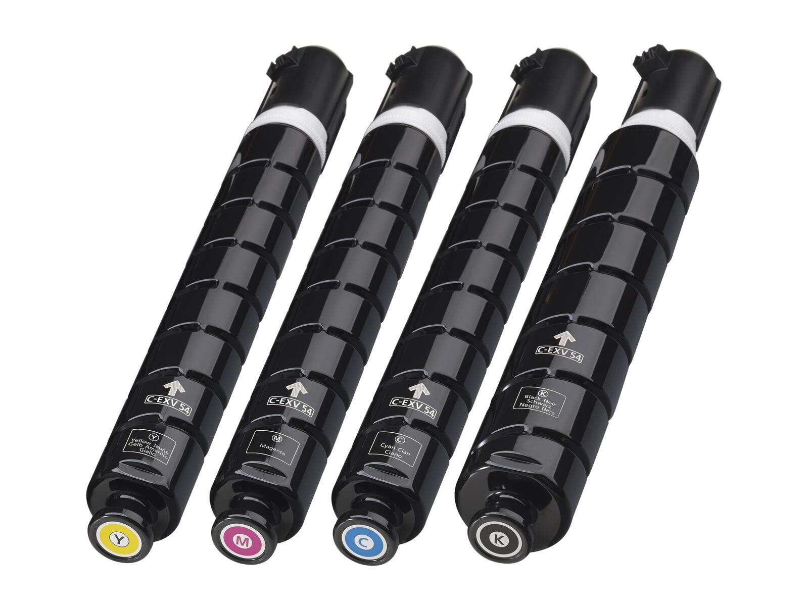 Canon Original Toner C-EXV54 4er-Set schwarz, cyan, magenta, gelb (OP1394C002)