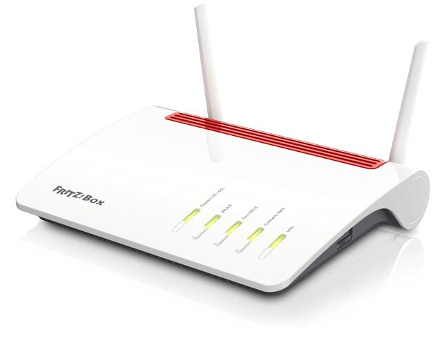 AVM FRITZBox 6890 LTE Wireless Router ISDN/WWAN/DSL 4-Port-Switch GigE WiFi5 Dual-Band VoIP-Telefonadapter (DECT)