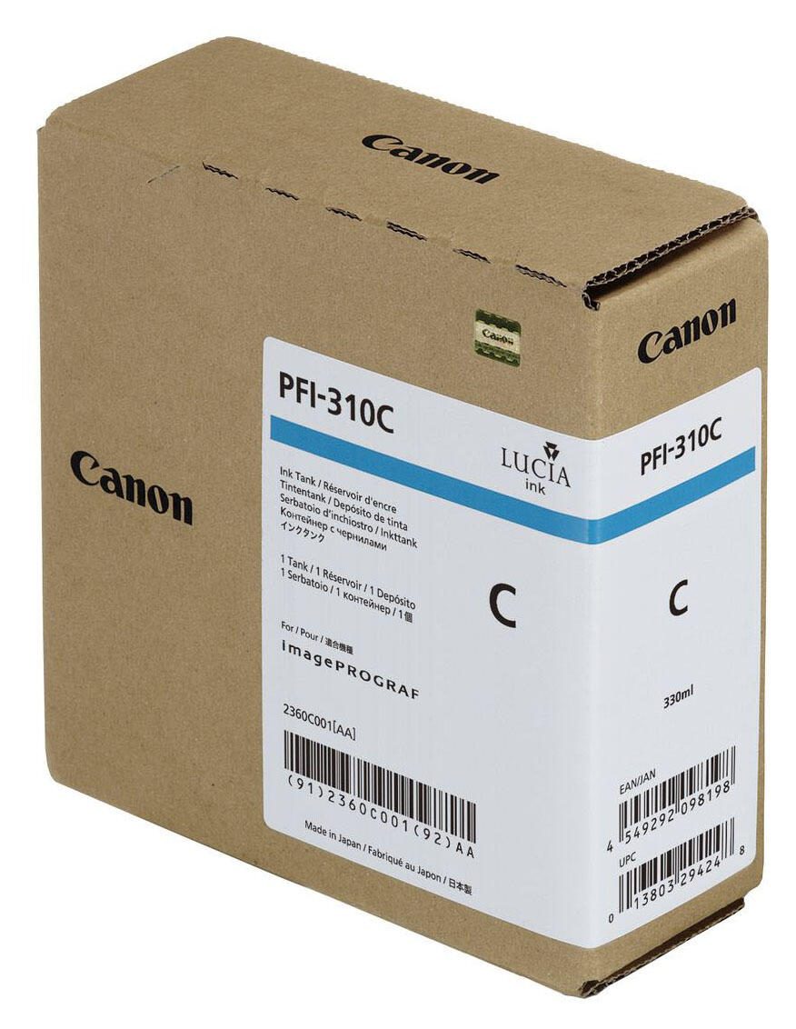 Canon Original PFI-310C Druckerpatrone - cyan (2360C001AA)