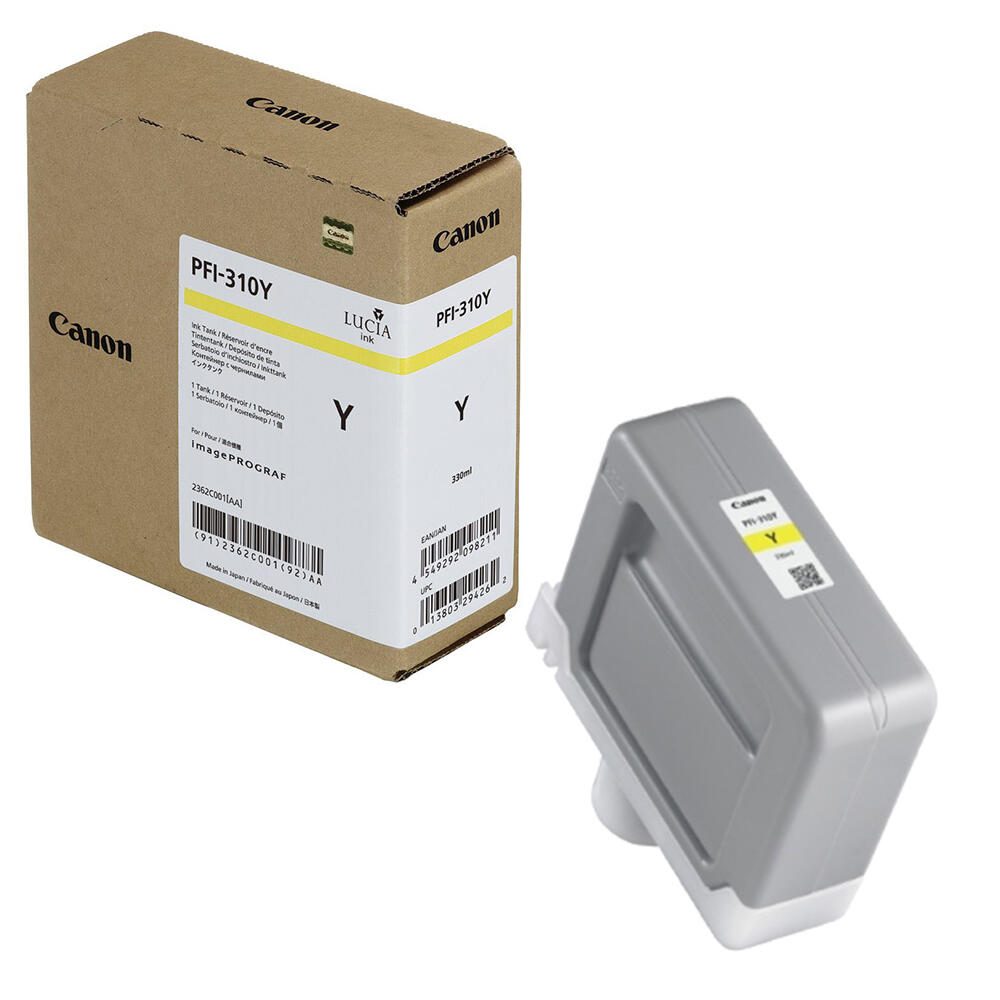 Canon Original PFI-310Y Druckerpatrone - gelb (2362C001AA)