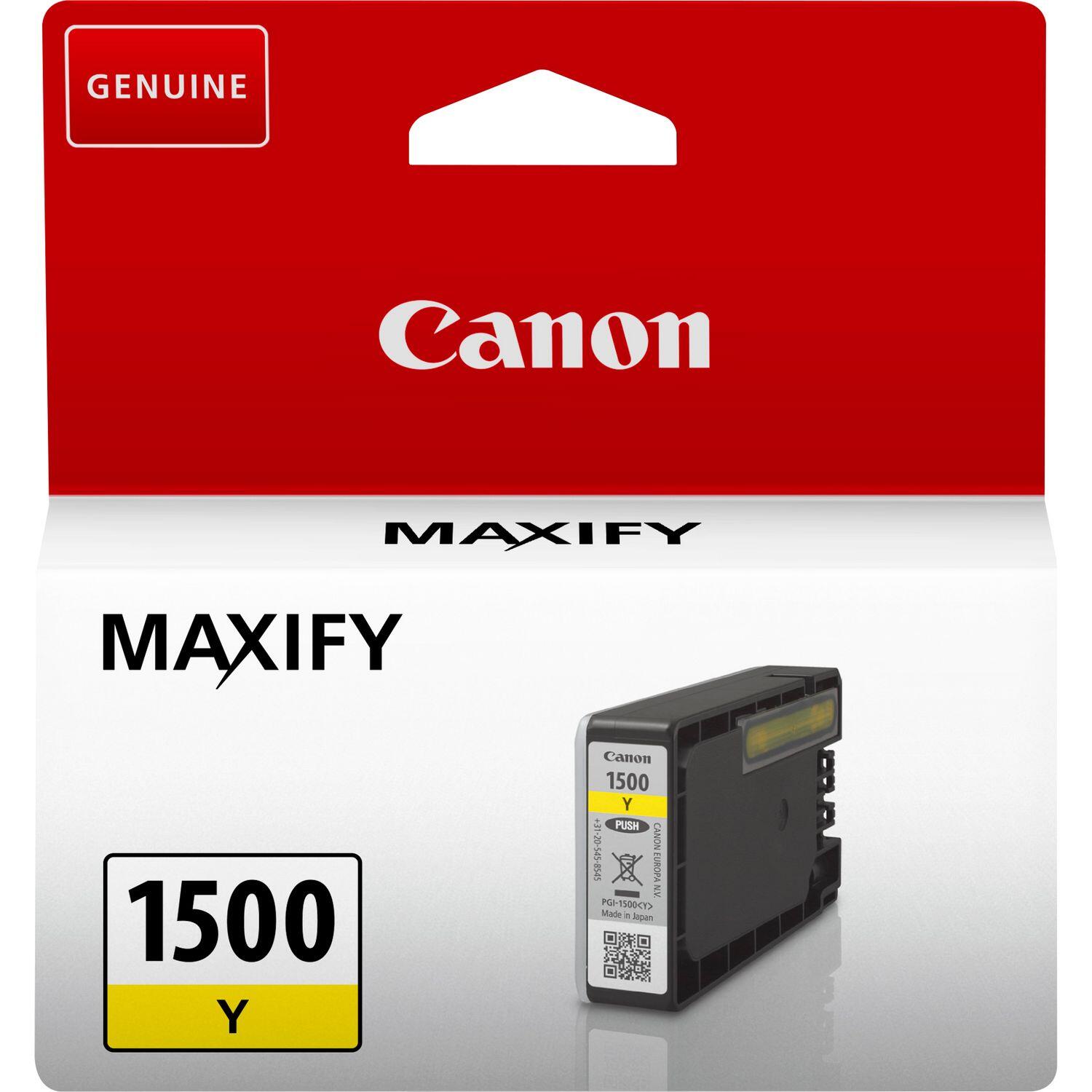 Canon Original PGI-1500Y Druckerpatrone - gelb 300 Seiten