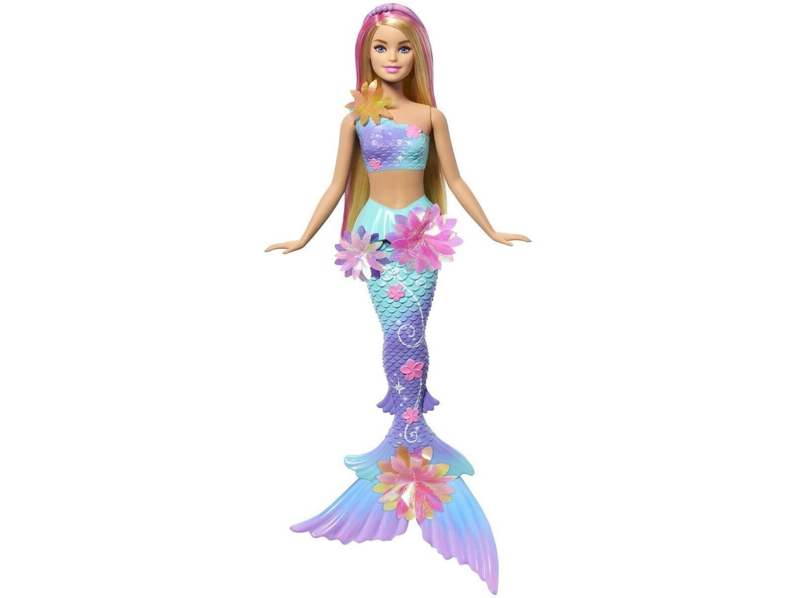Barbie Blooming Magic White Mermaid Doll