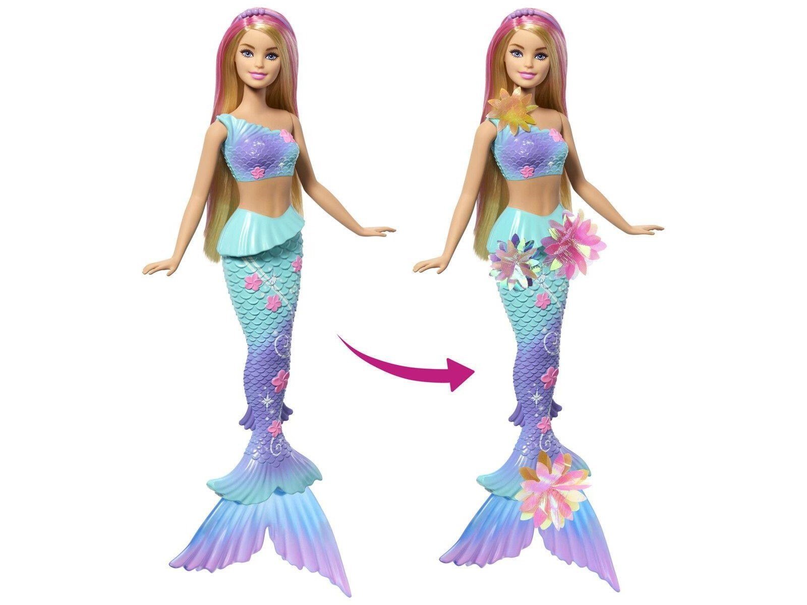 Barbie Blooming Magic White Mermaid Doll