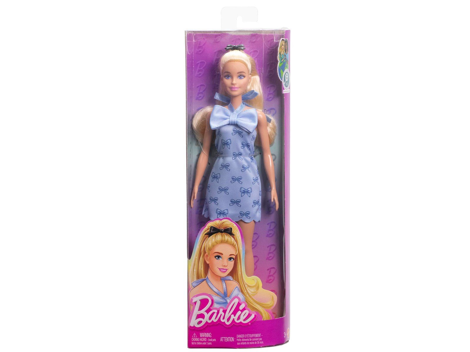 Barbie Fashionista Doll Blue Bows