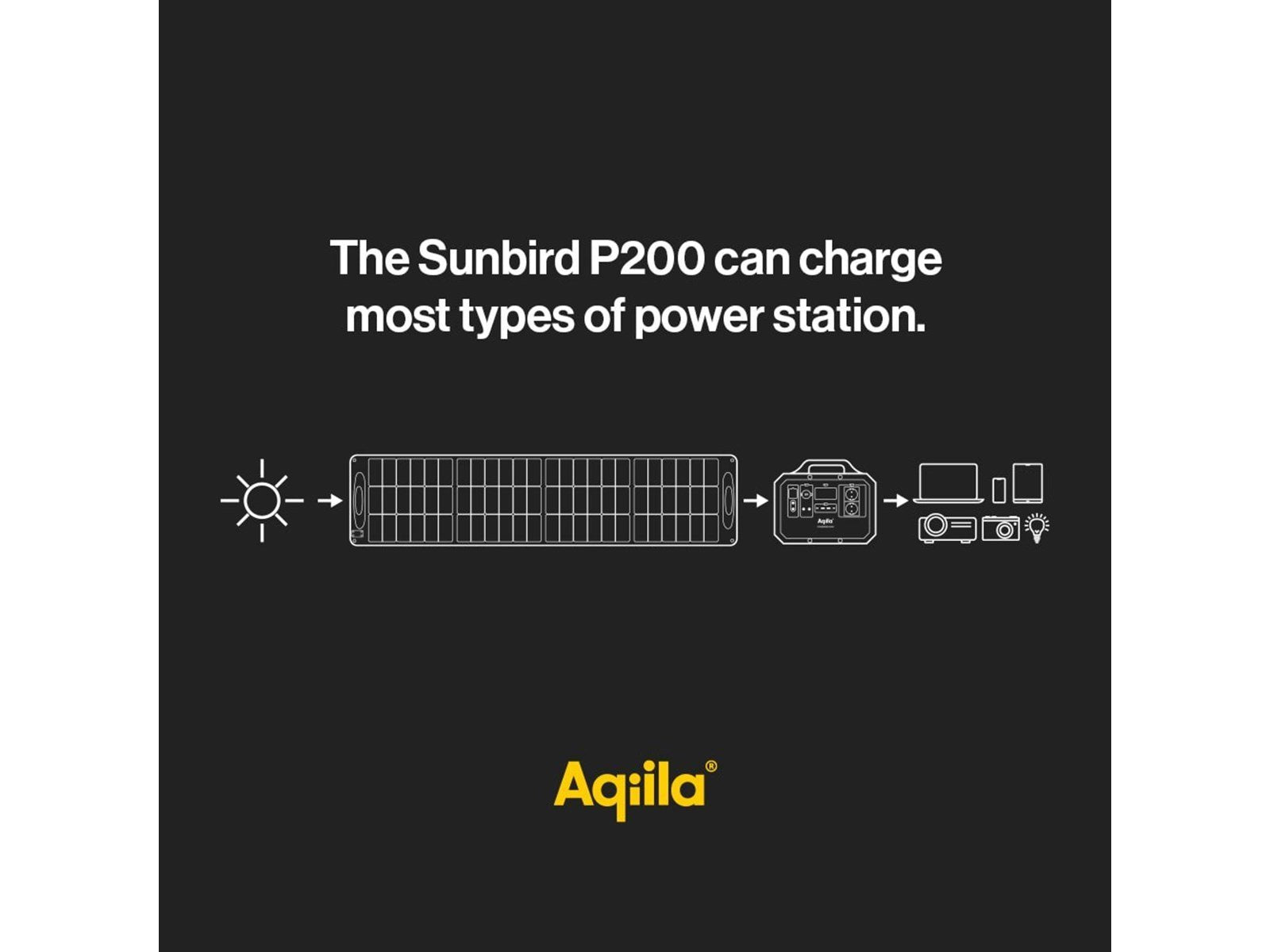 Aqiila Sunbird P200, 200W