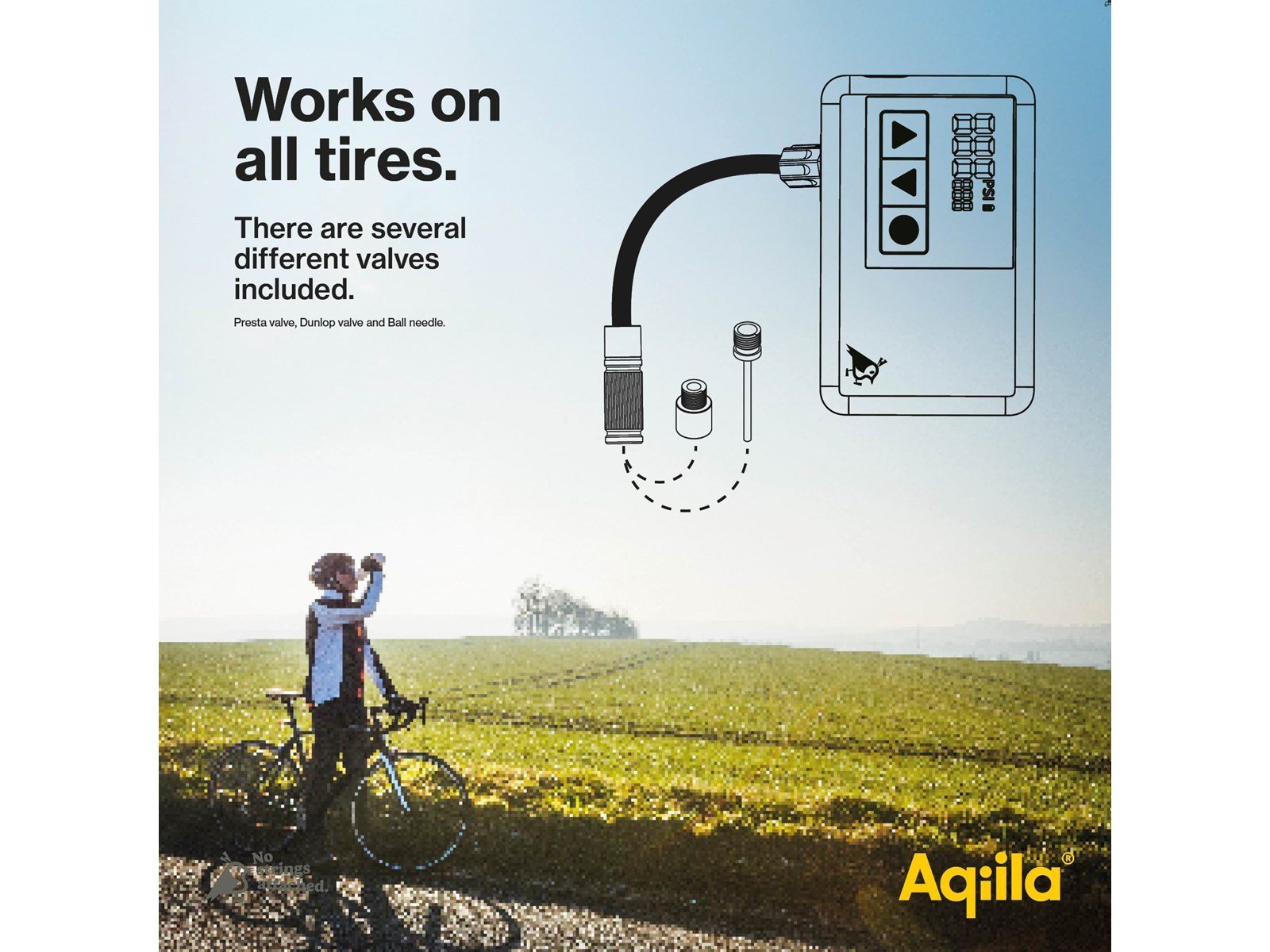 Aqiila Airbird P1 - Elektrischer Luftkompressor - 8 bar/120 PSI