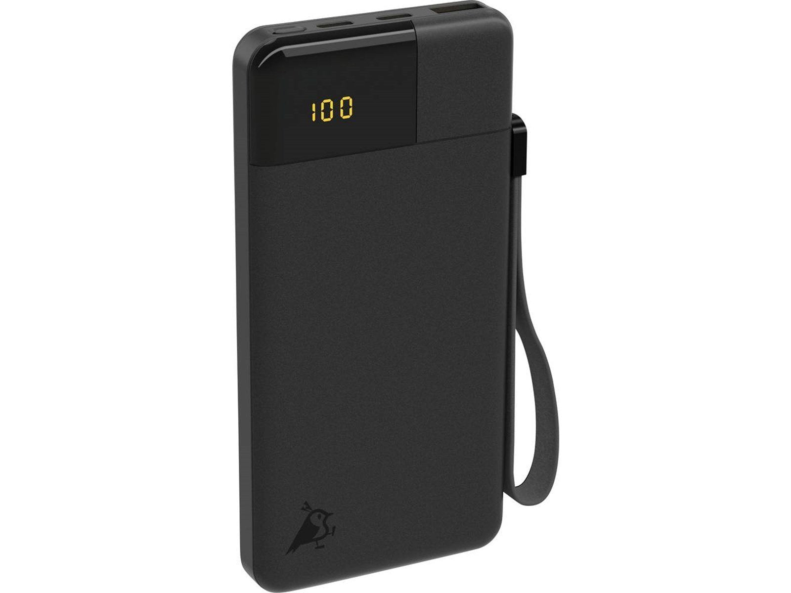 Aqiila Powerbird B10 - 20W - Powerbank (Akku) - schwarz - 10000 mAh