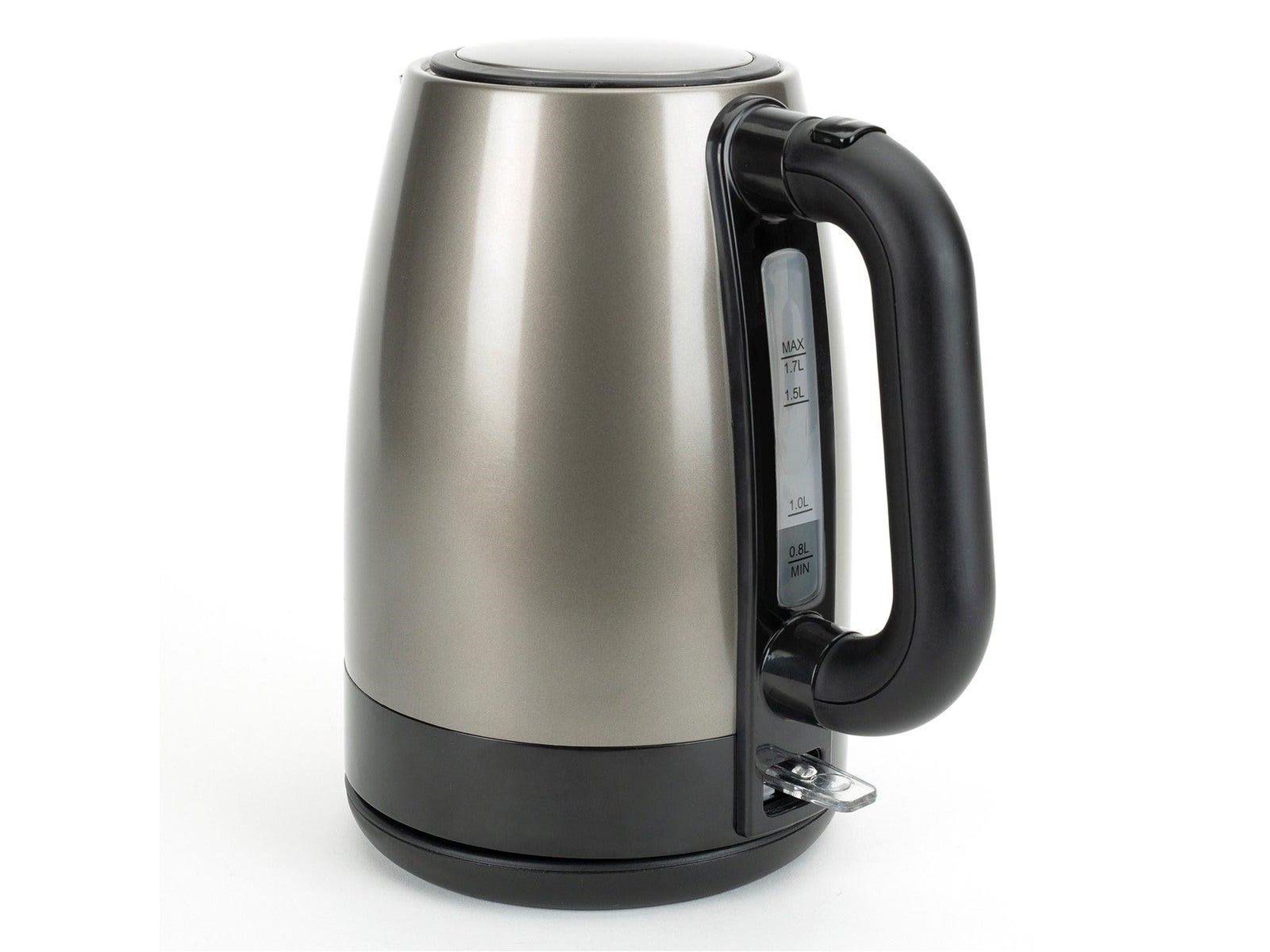 Black & Decker Wasserkocher Kettle 2200W 1.7L Brushed Stainless Steel - Pantone 10394/black - 2200 W