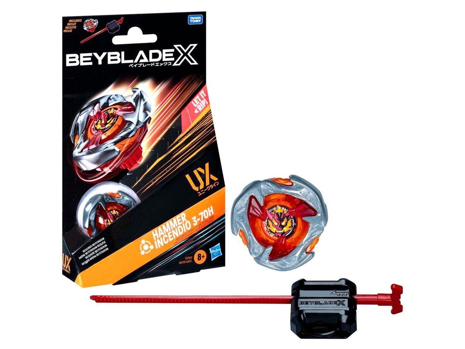 Beyblade X UX Top Starter Pack Hammer Incendio