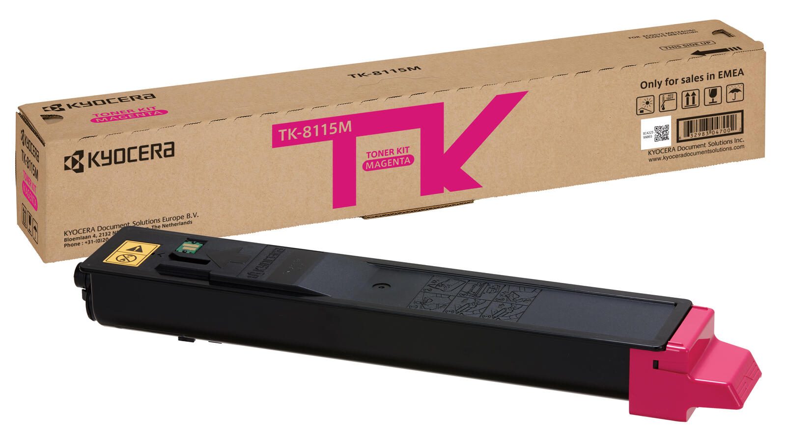 Kyocera Original TK-8115M Toner - magenta (1T02P3BNL0)