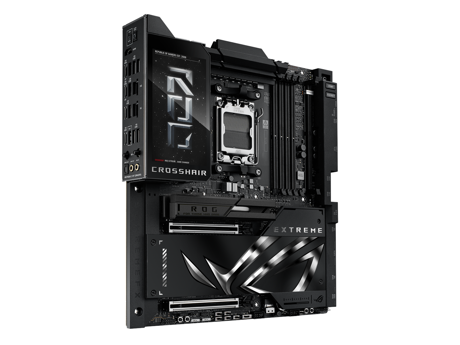 ASUS ROG CROSSHAIR X870E EXTREME Mainboard - AMD X870E - AMD AM5 socket - DDR5 RAM - Extended ATX