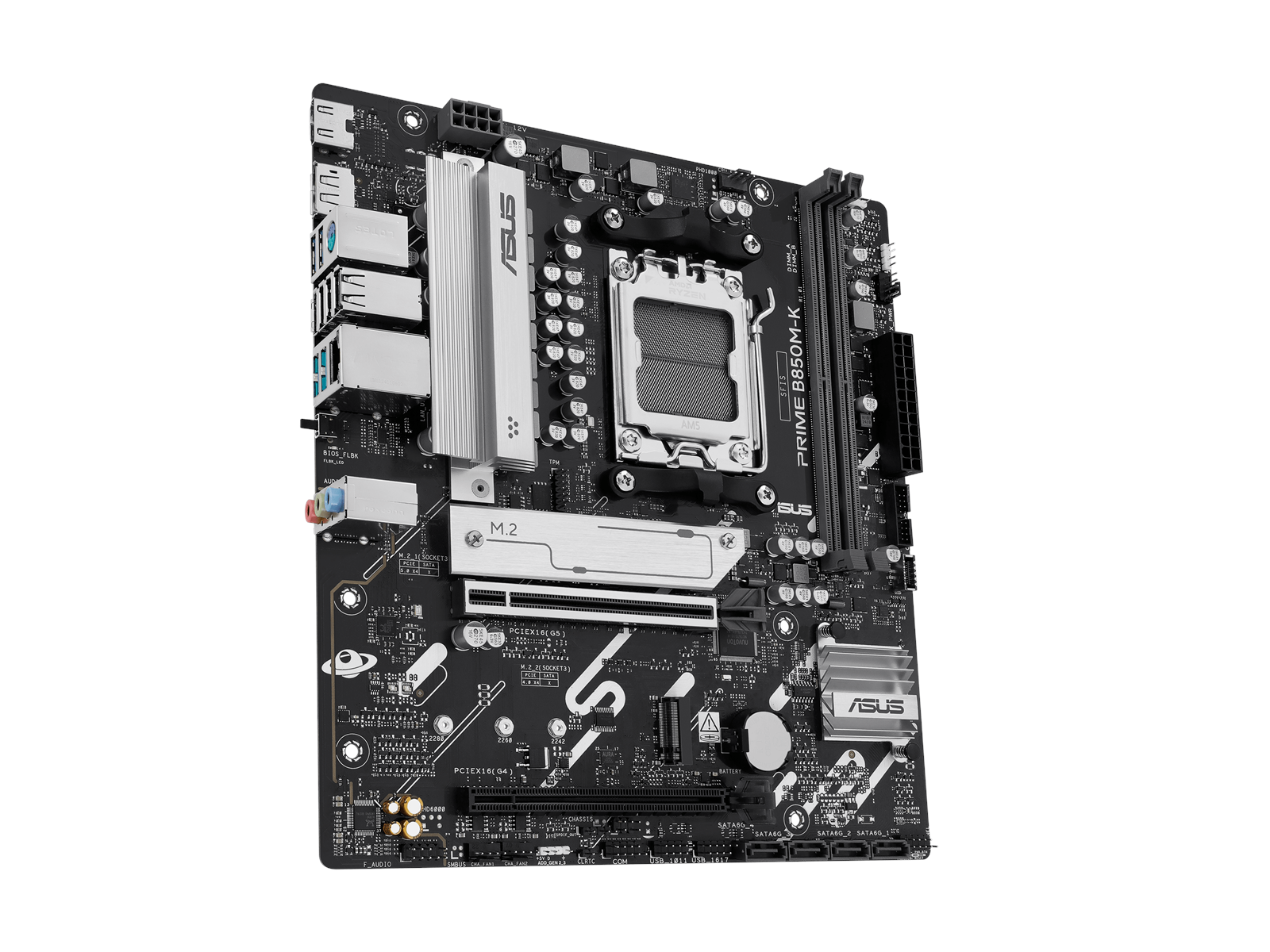 ASUS PRIME B850M-K Mainboard - AMD B850 - AMD AM5 socket - DDR5 RAM - Micro-ATX