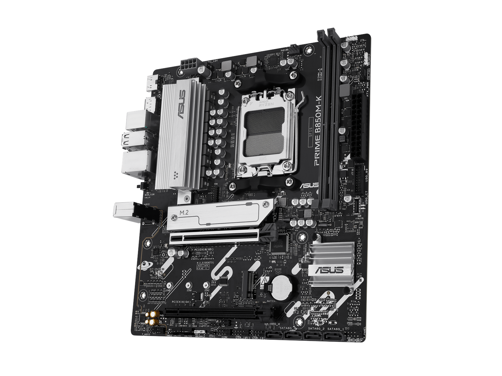 ASUS PRIME B850M-K Mainboard - AMD B850 - AMD AM5 socket - DDR5 RAM - Micro-ATX