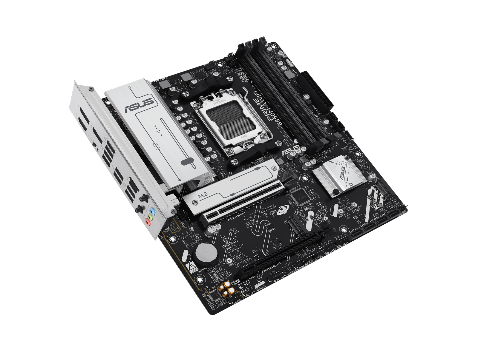 ASUS PRIME B850M-A WIFI Mainboard - AMD B850 - AMD AM5 socket - DDR5 RAM - Micro-ATX