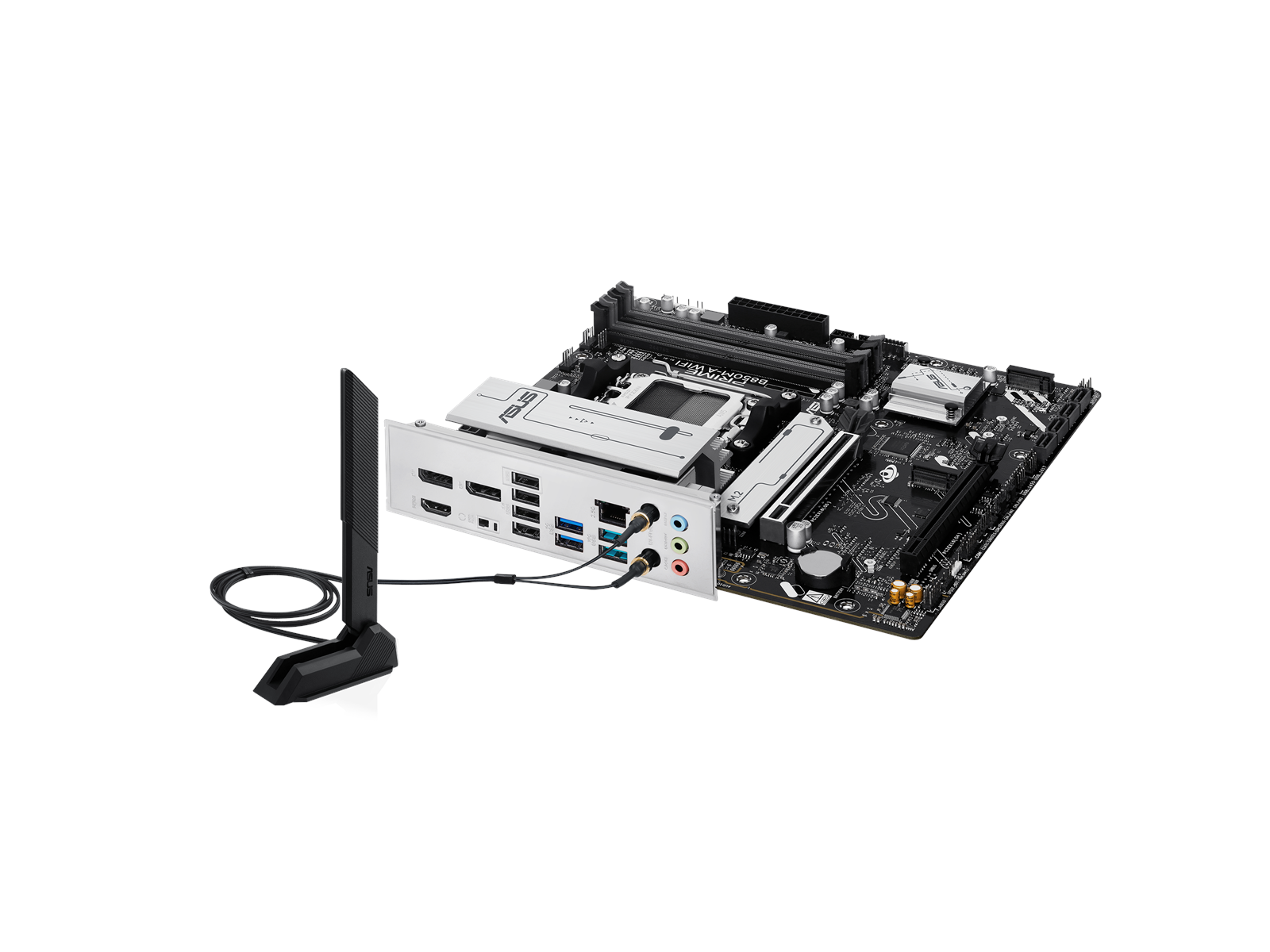 ASUS PRIME B850M-A WIFI Mainboard - AMD B850 - AMD AM5 socket - DDR5 RAM - Micro-ATX