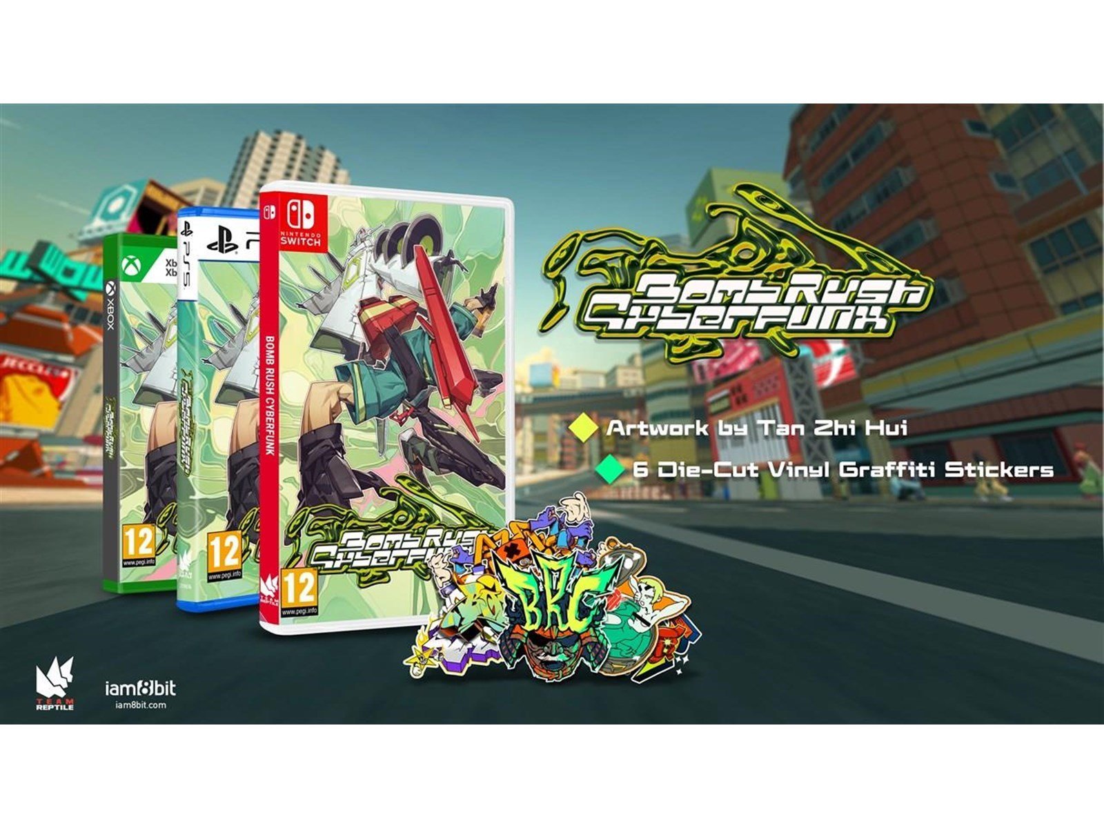 Bomb Rush Cyberfunk - Microsoft Xbox Series X - Abenteuer - PEGI 12