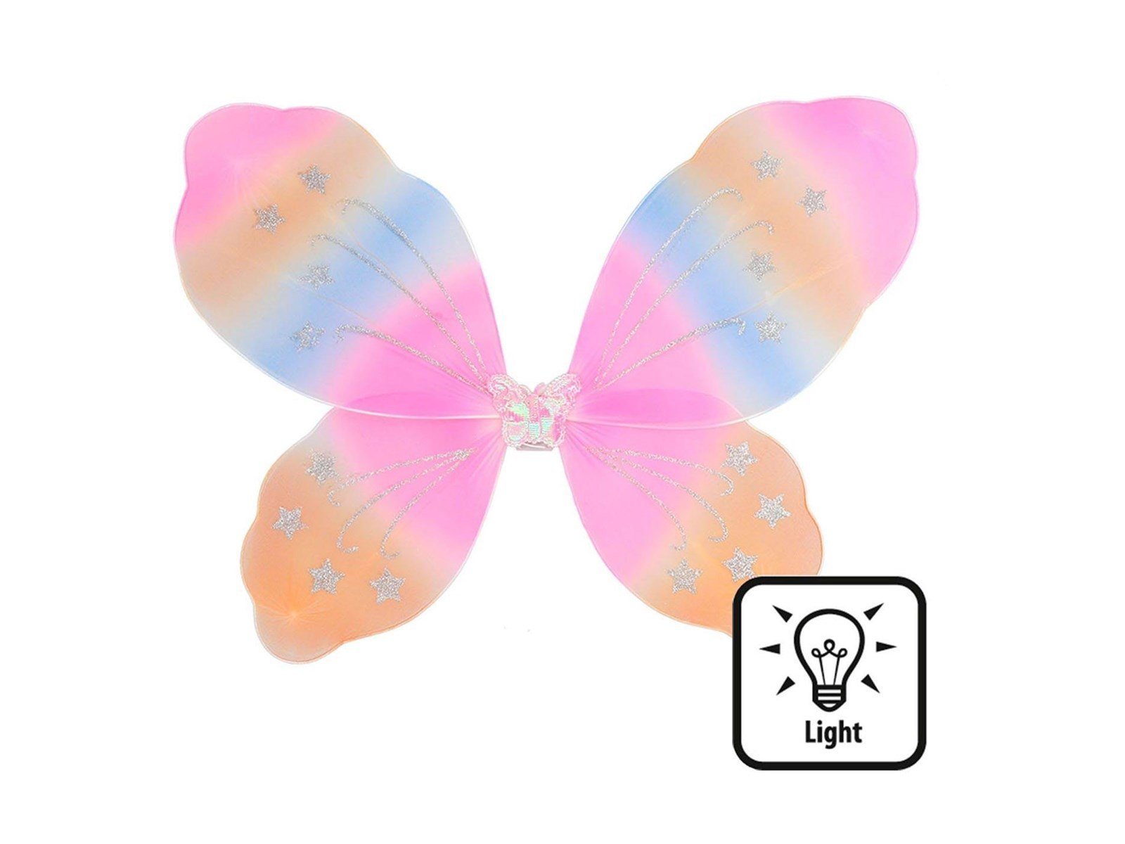 Boland - Butterfly Wings Dress-up Set with LED Lights