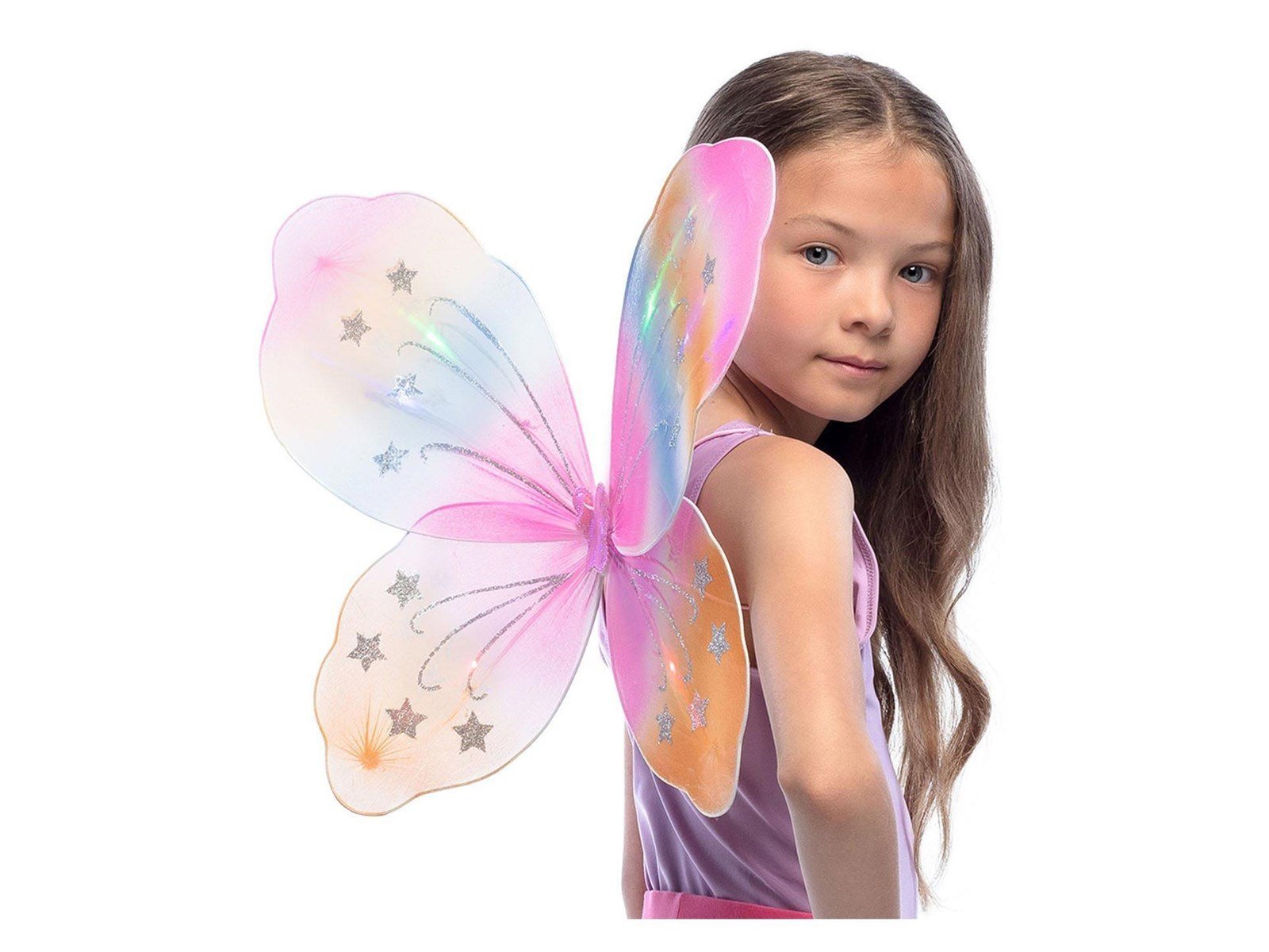 Boland - Butterfly Wings Dress-up Set with LED Lights
