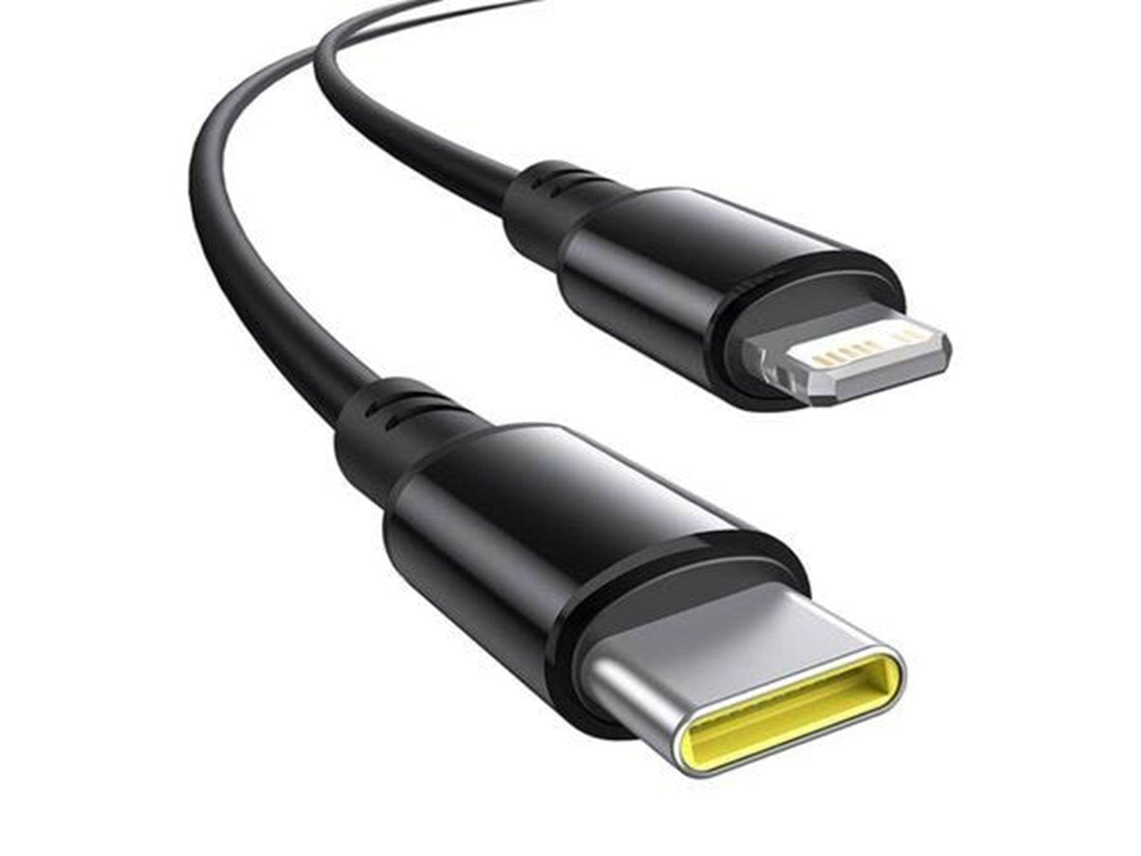 Baseus 60W USB-C Car Charger with Lightning Cable Black