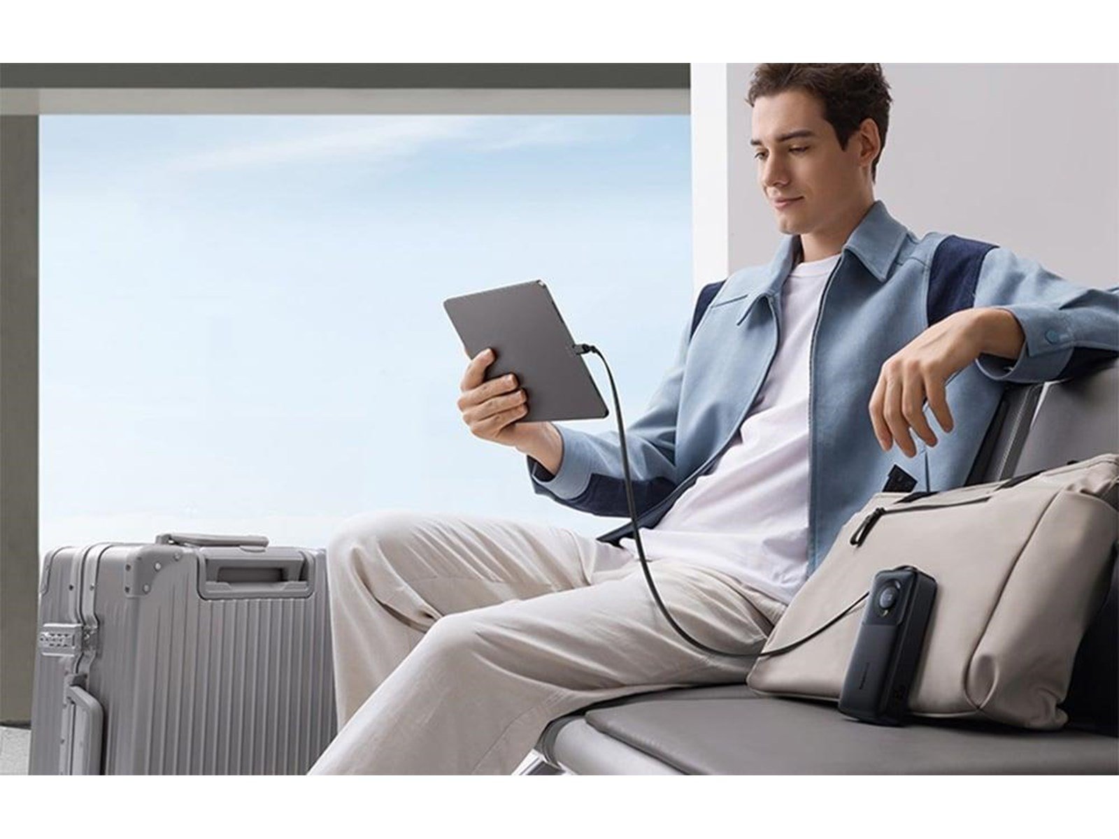 Baseus Free2Pull 65W Powerbank (Akku) - schwarz - 20000 mAh