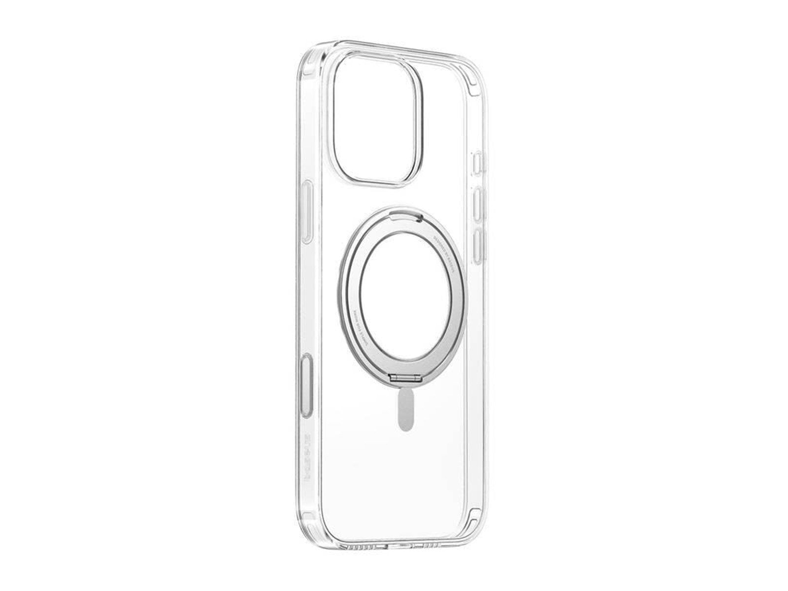 Baseus Magnetic Case with Stand SkyRing 360° for iPhone 16 Pro - Transparent