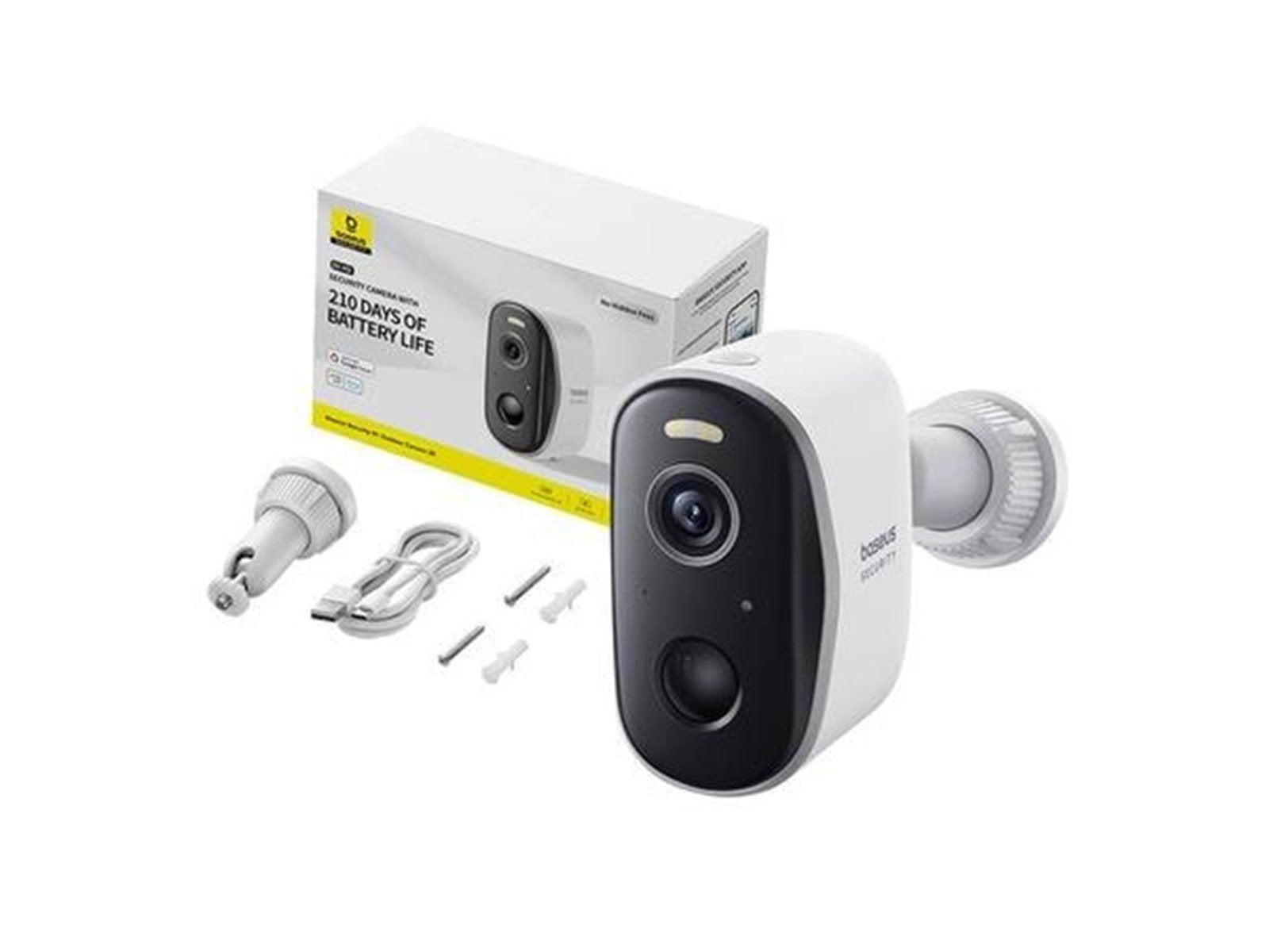 Baseus N1 Outdoor Camera - White