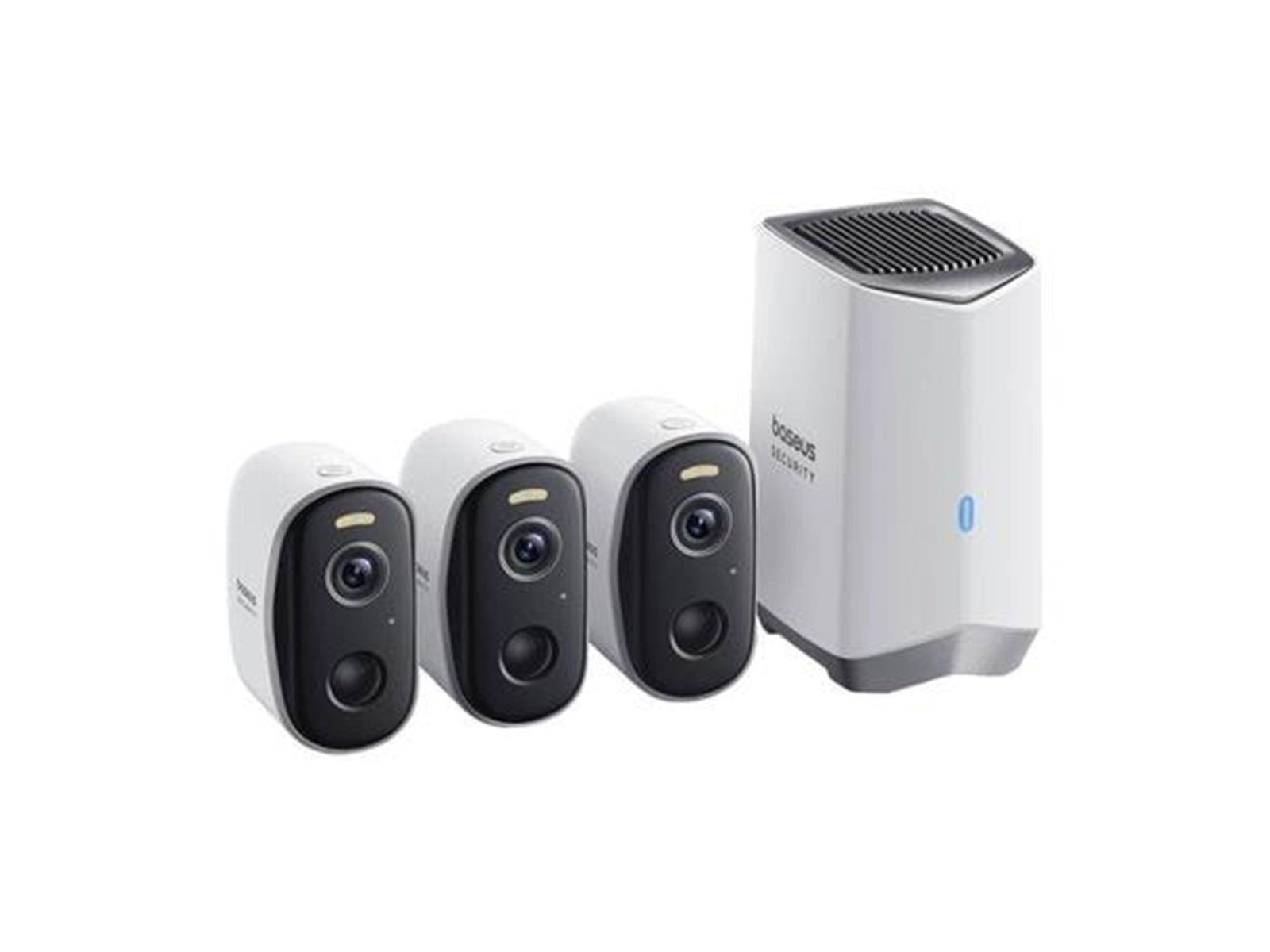 Baseus N1 2K Outdoor Camera Set of 3 - White