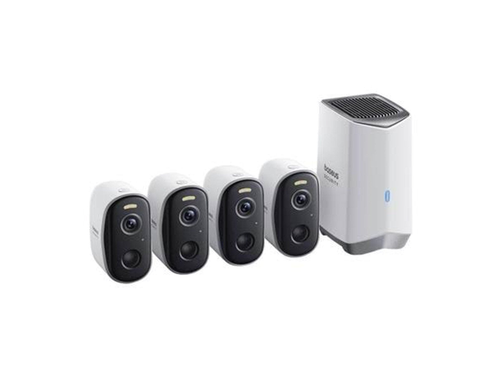 Baseus N1 2K Security Camera Set of 4 - White