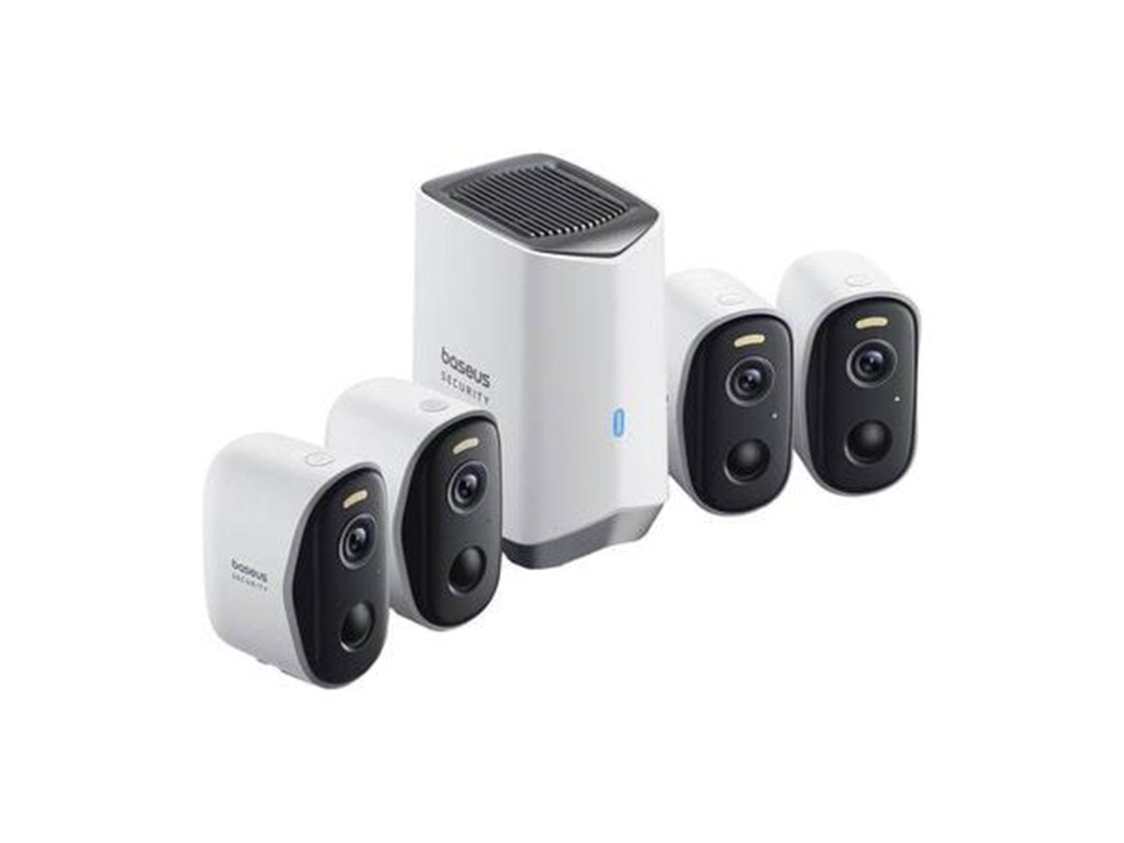 Baseus N1 2K Security Camera Set of 4 - White