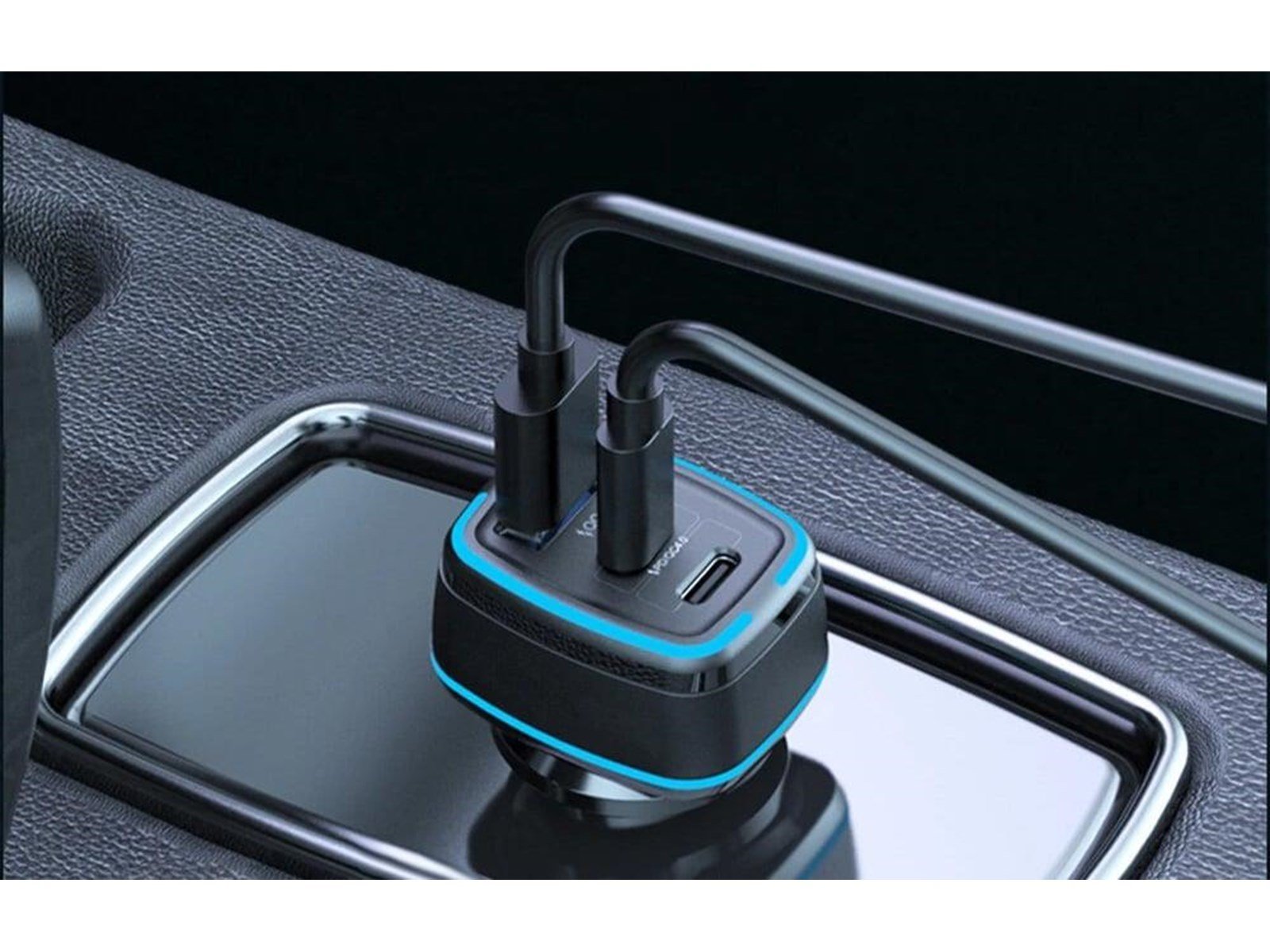 BlitzWolf BW-BC4 115W 3-Port USB PD Car Charger