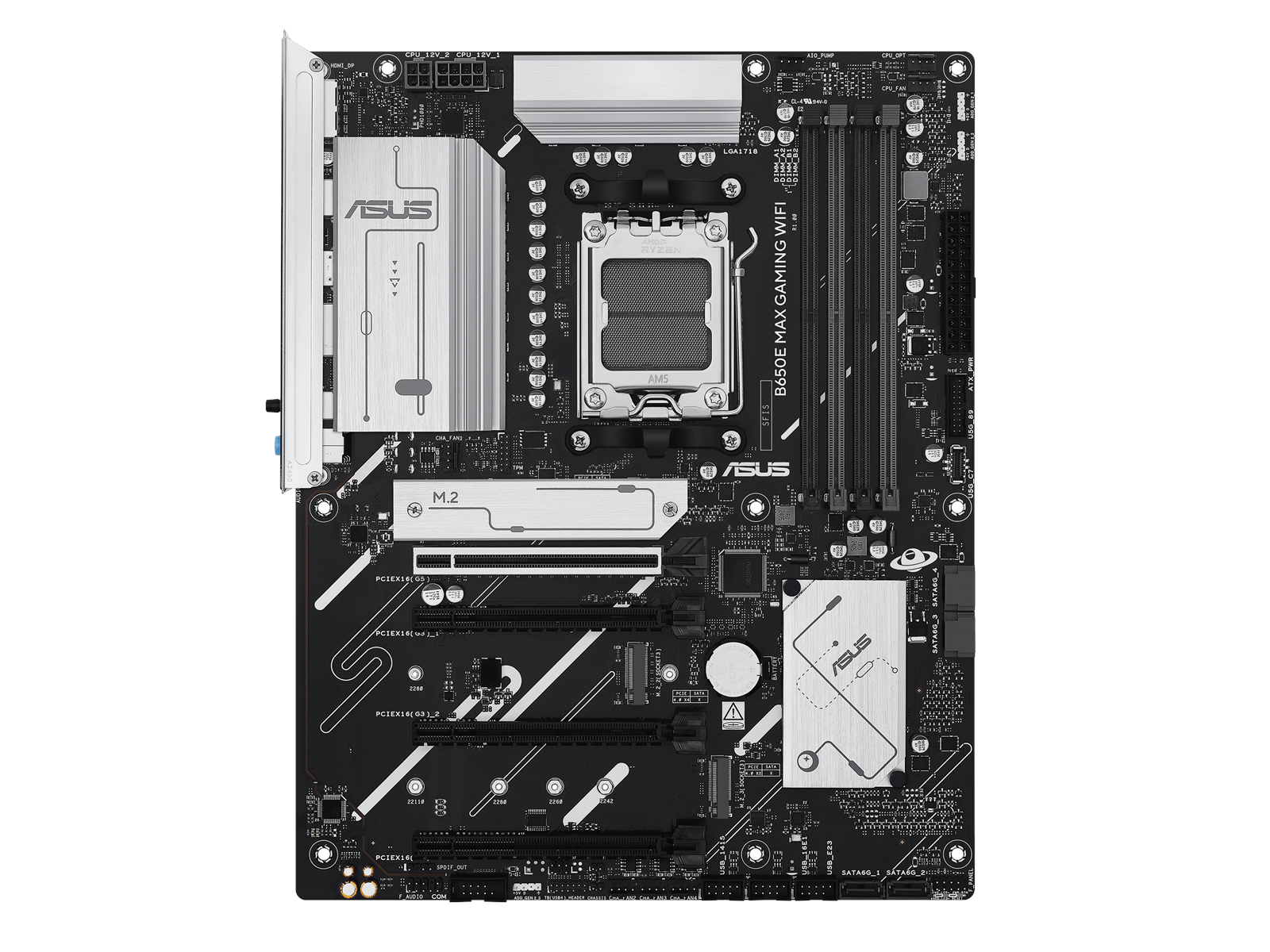 ASUS B650E MAX GAMING WIFI Mainboard - AMD B650 - AMD AM5 socket - DDR5 RAM - ATX