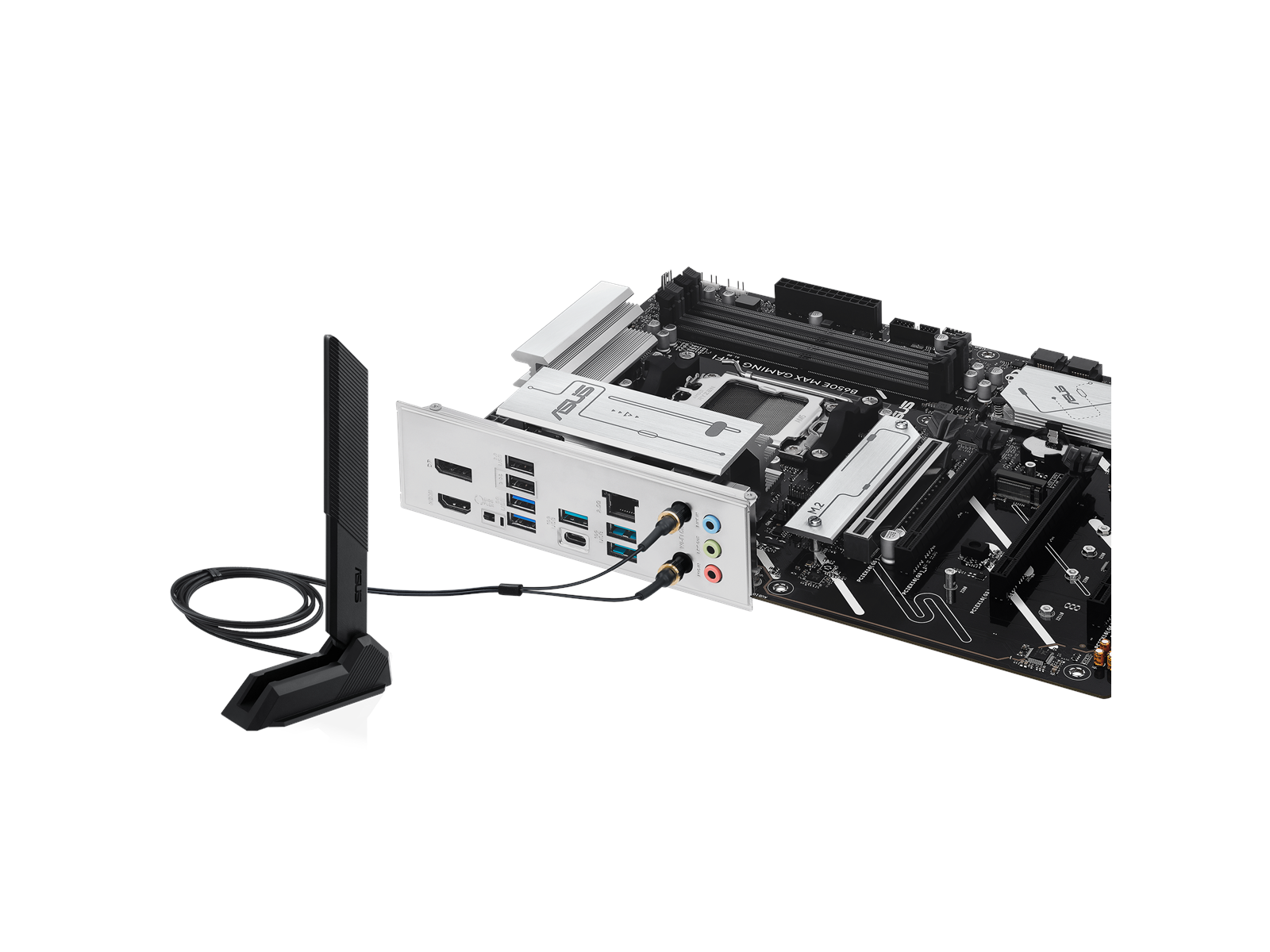 ASUS B650E MAX GAMING WIFI Mainboard - AMD B650 - AMD AM5 socket - DDR5 RAM - ATX