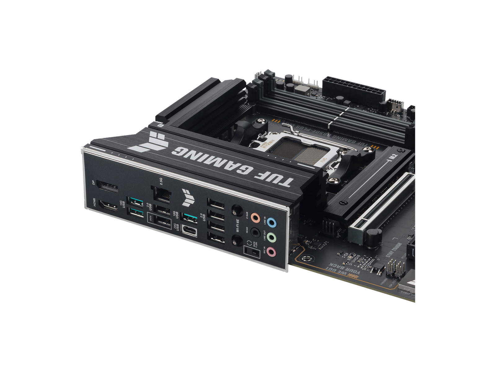 ASUS TUF GAMING B650E-PLUS WIFI Mainboard - AMD B650 - AMD AM5 socket - DDR5 RAM - ATX