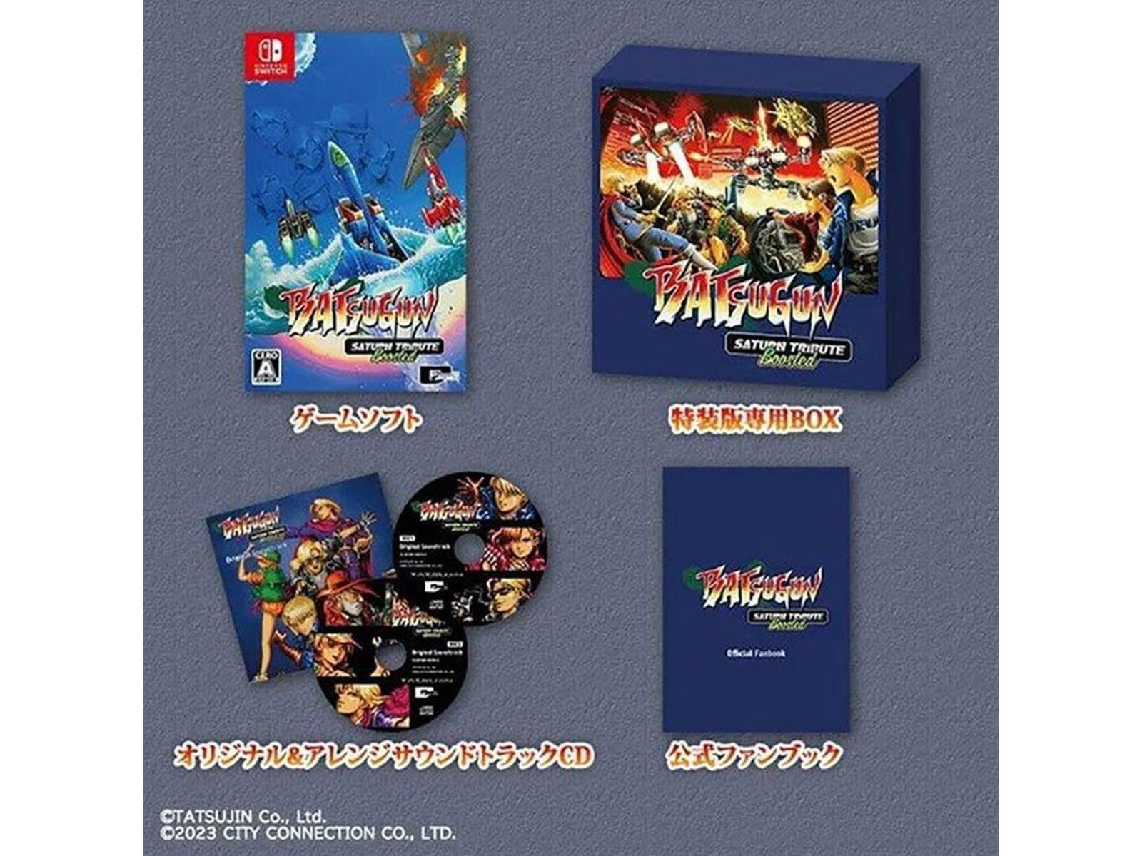 BATSUGUN Saturn Tribute Boosted (Special Edition) - Nintendo Switch - Shoot 'em up - PEGI 7