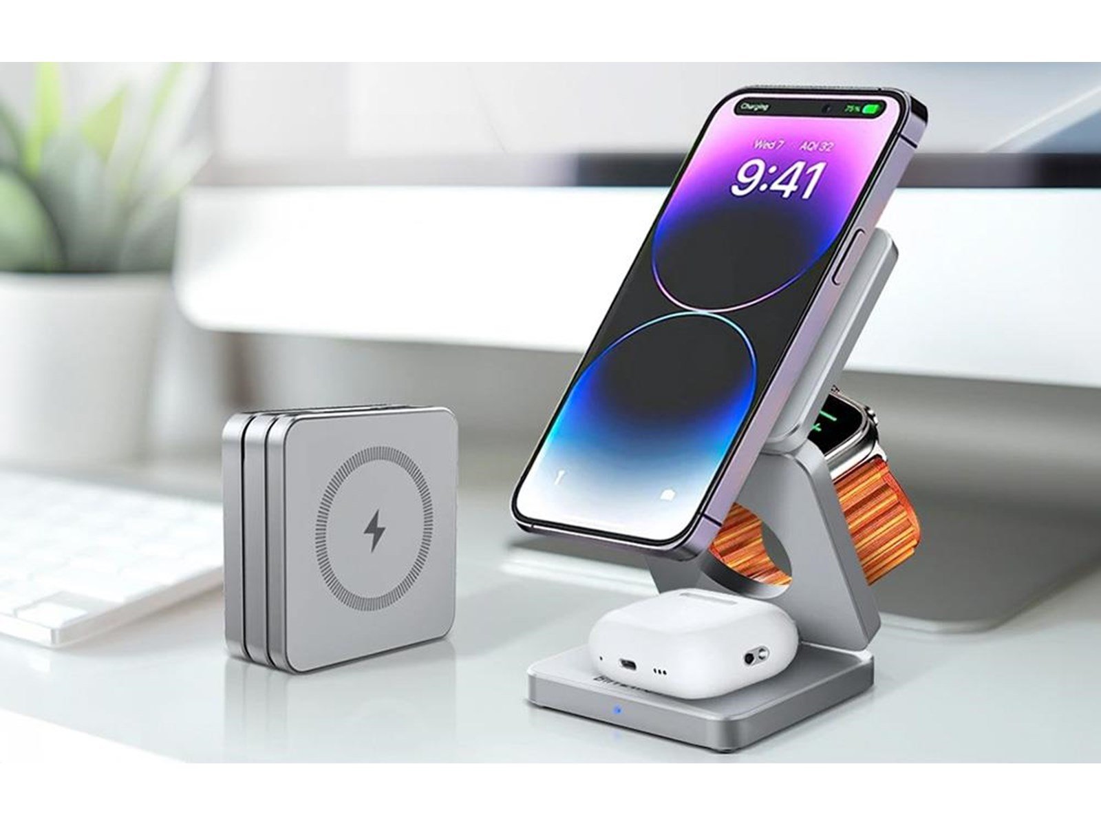 BlitzWolf BW-IW30 3-in-1 Wireless Charger