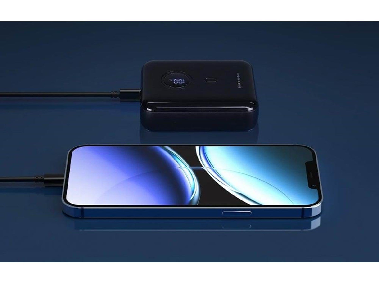 BlitzWolf BW-P21 22.5W Mini Powerbank (Akku) - schwarz - 10000 mAh