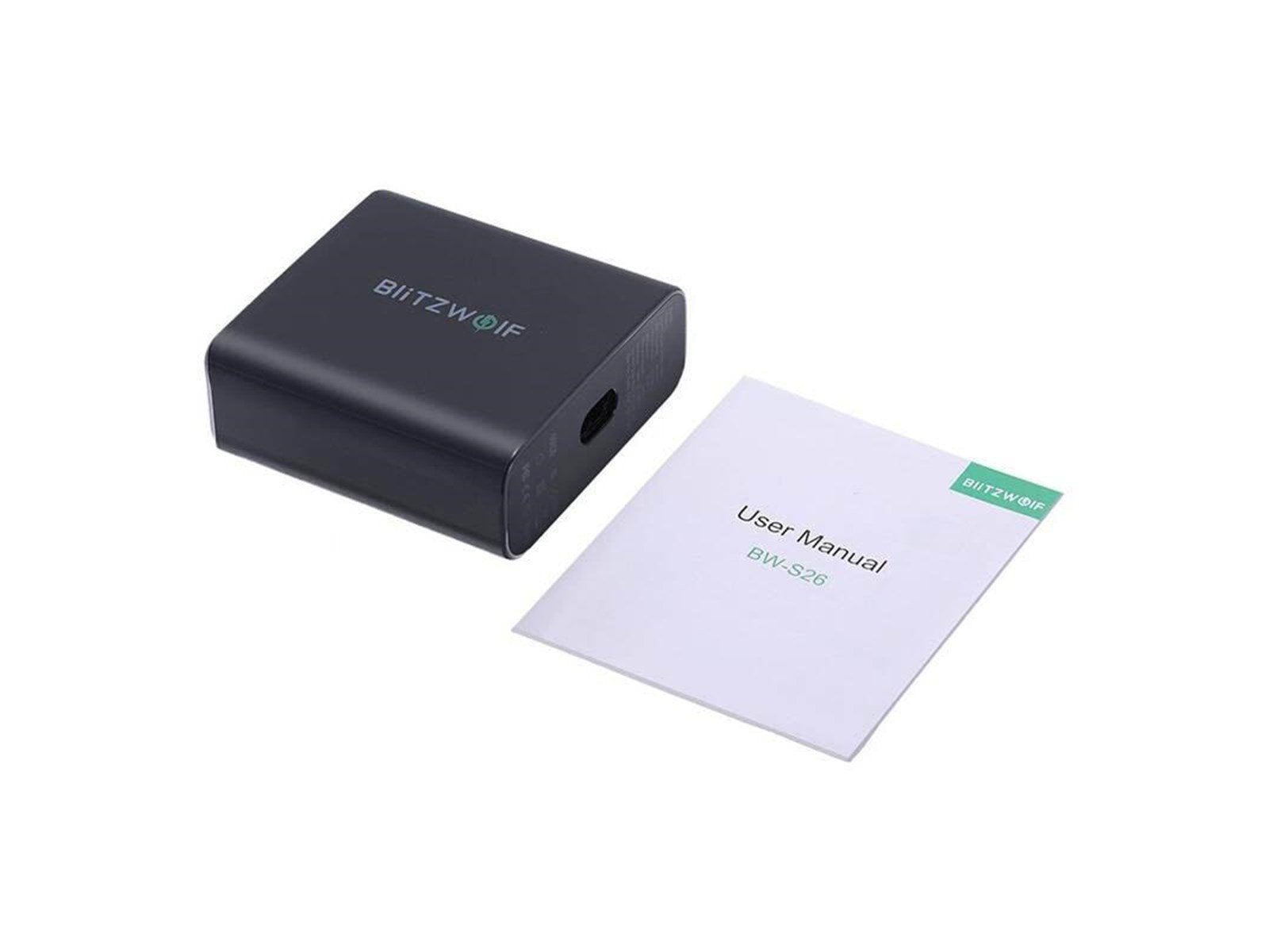 BlitzWolf BW-S26 Wall Charger 250W - Black