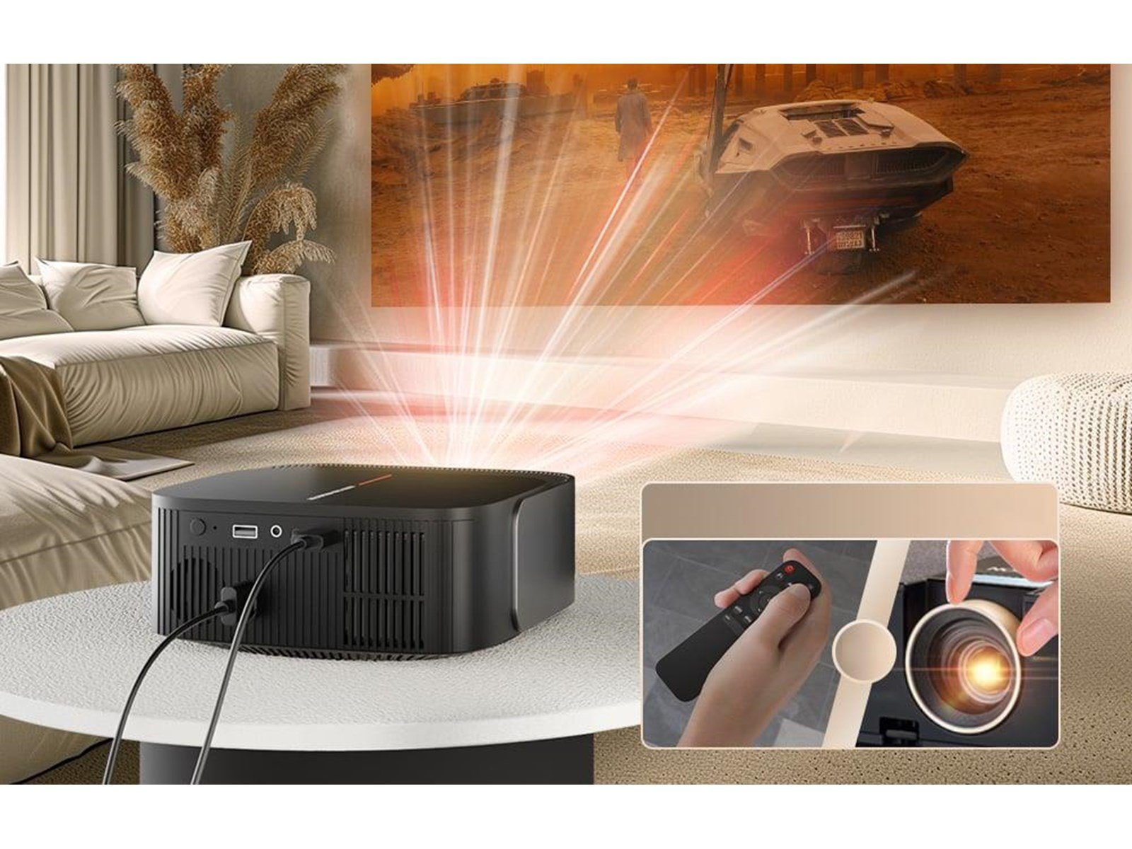 BlitzWolf Projektoren BW-V10 - 1920 x 1080