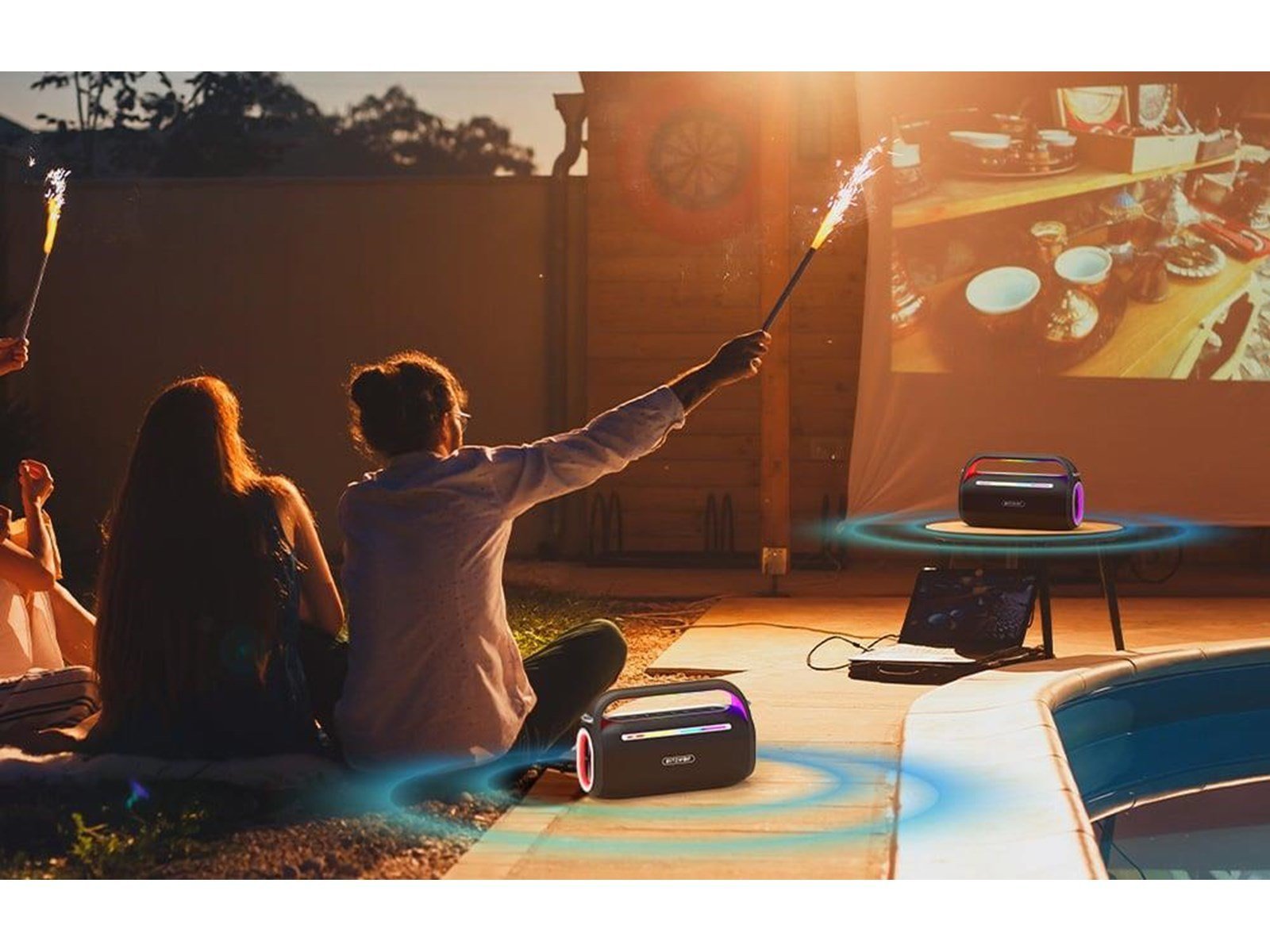 BlitzWolf BW-WA7 120W Bluetooth Karaoke Wireless Speaker