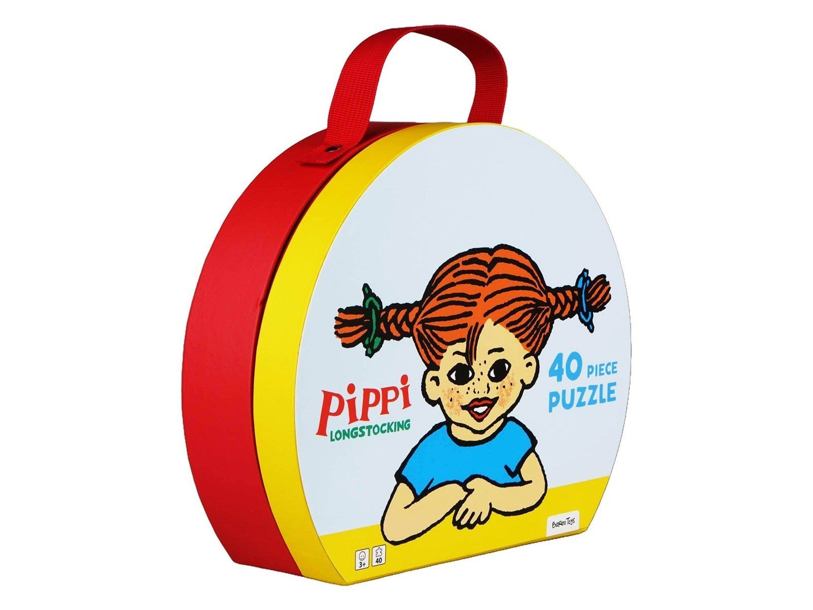 Barbo Toys Pippi Longstocking Suitcase with Puzzle (40 pcs)