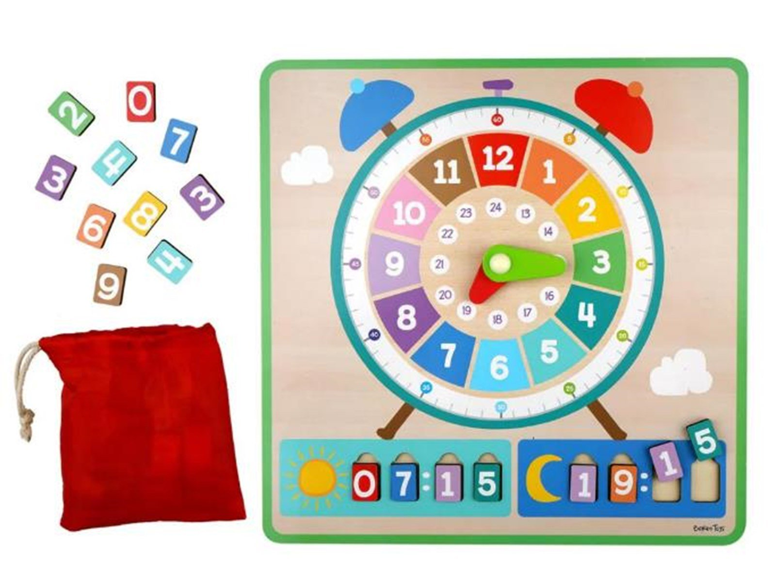 Barbo Toys Wacky Wonders Clock board