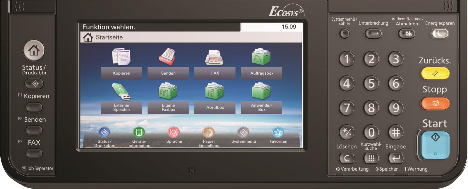 KYOCERA Klimaschutz-System ECOSYS M4132idn Laser-Multifunktionsgerät s/w